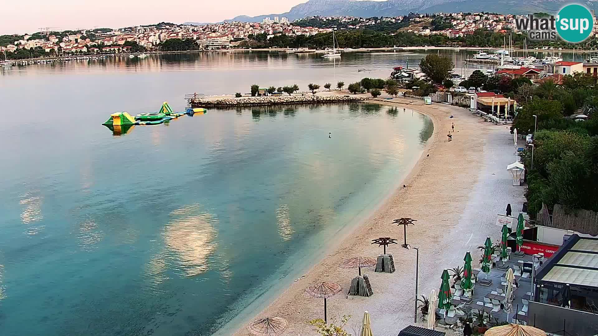 Web kamera Plaža Podstrana – Pogled uživo