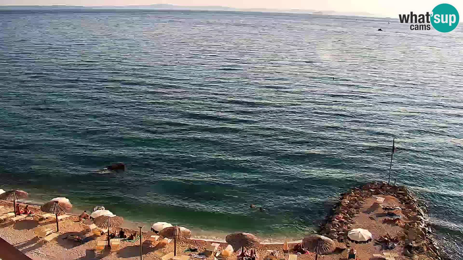 Webcam Playa de Podstrana – Vista en directo desde Hotel Split