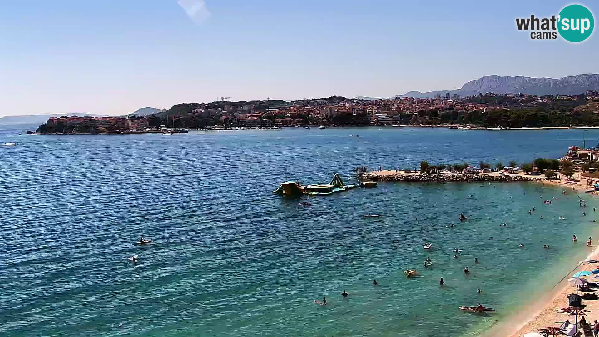 Spletna kamera Plaža Podstrana – Pogled v živo