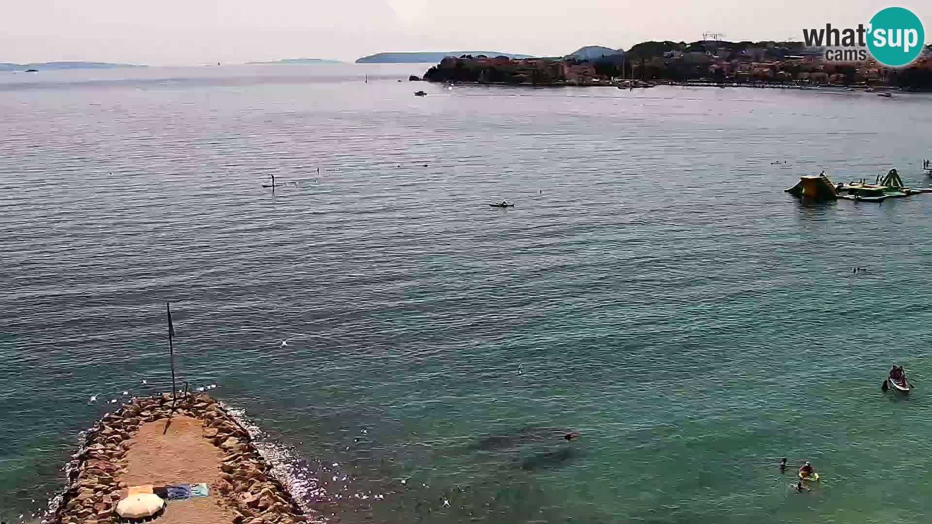 Web kamera Plaža Podstrana – Pogled uživo