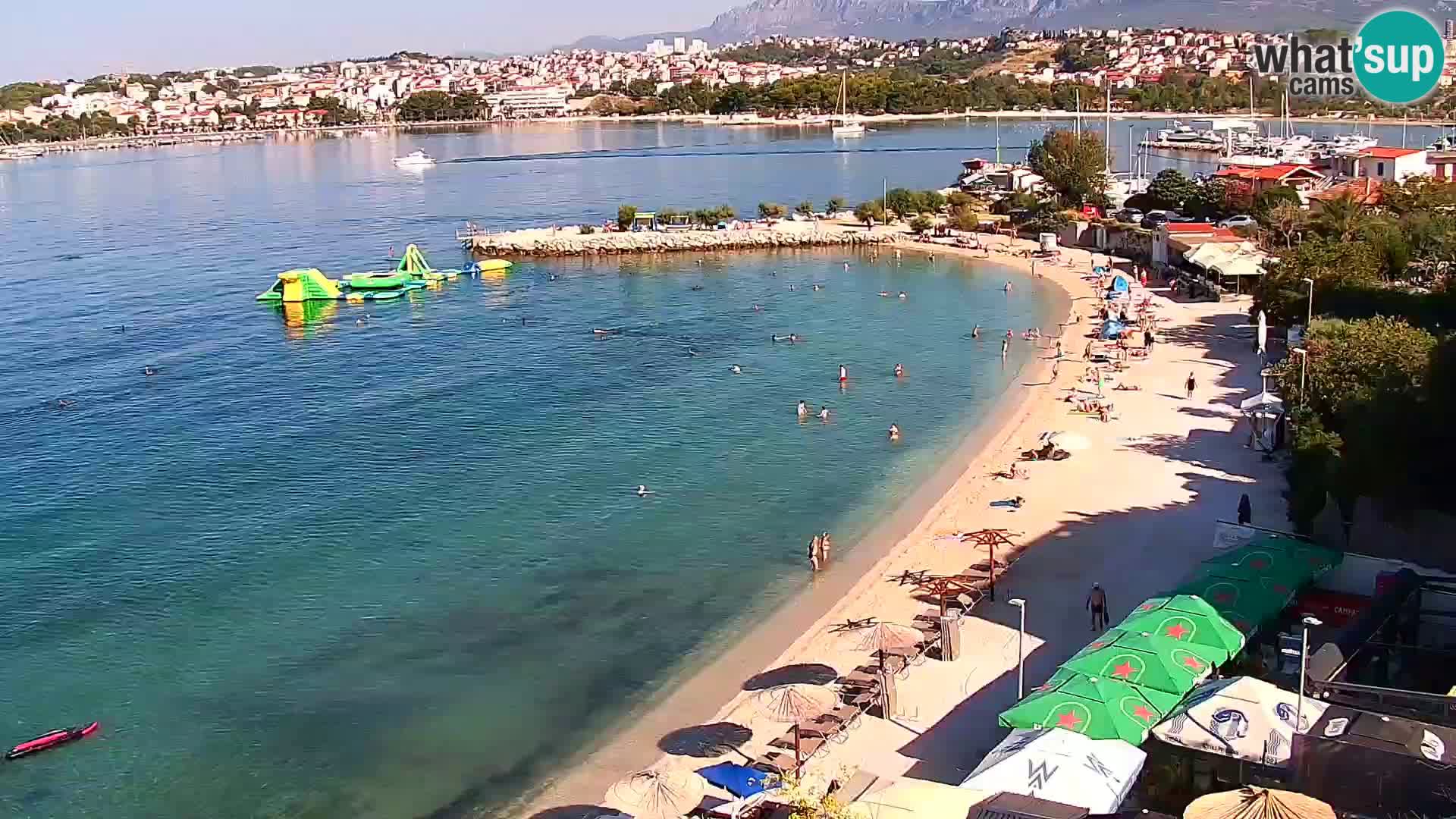 Webcam Spiaggia di Podstrana – Diretta dall’Hotel Split