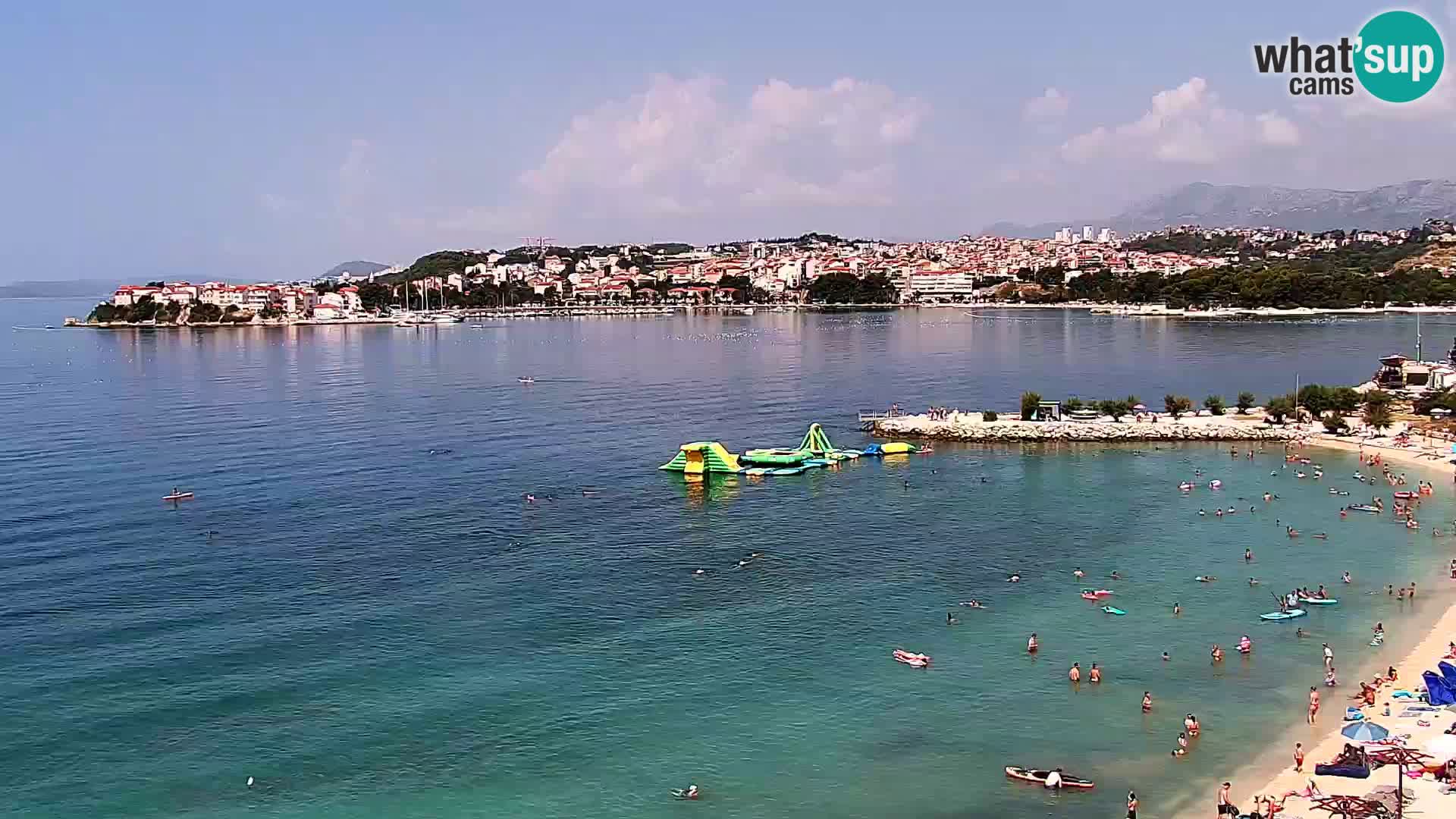 Webcam Playa de Podstrana – Vista en directo desde Hotel Split