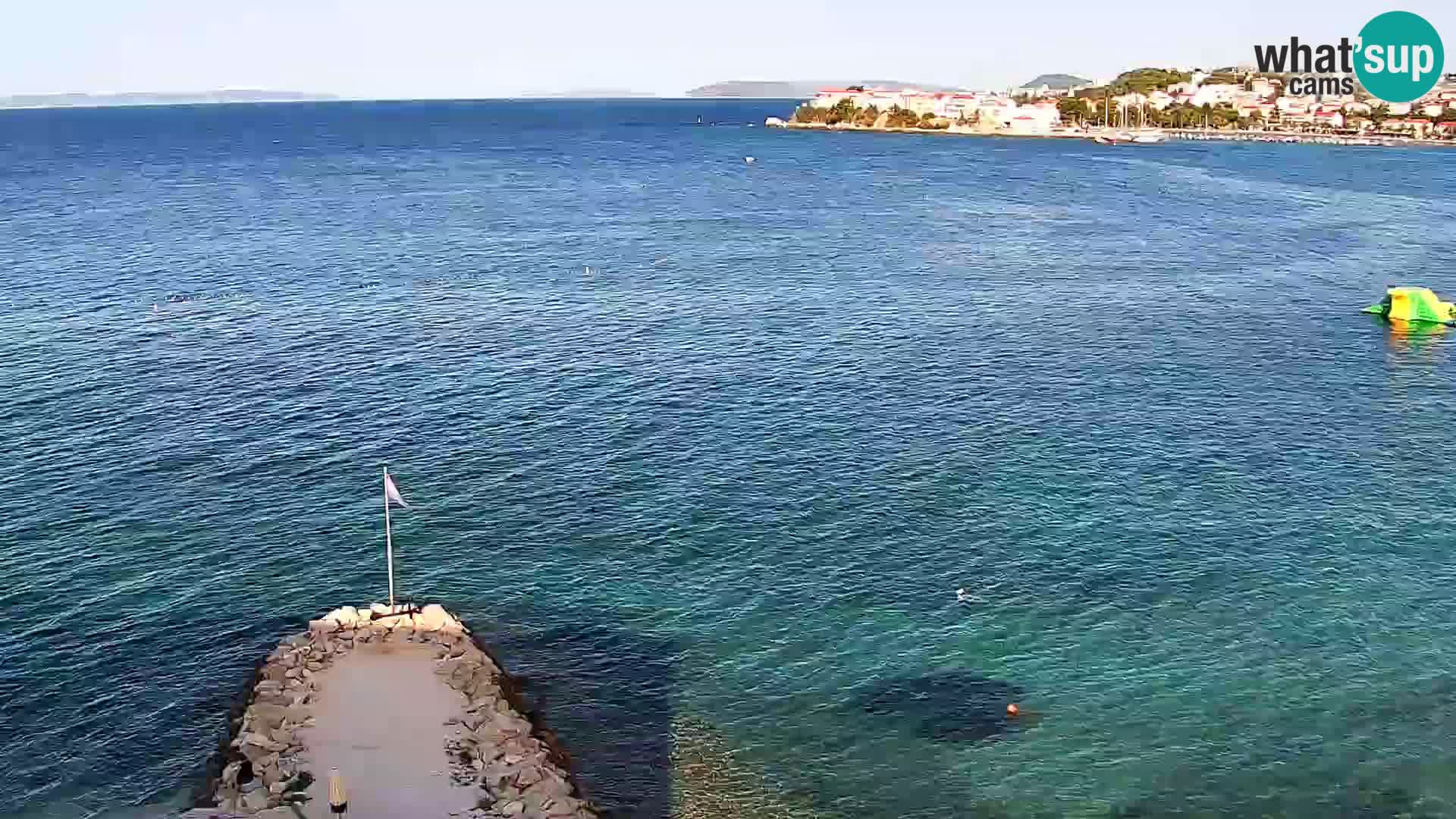 Webcam Playa de Podstrana – Vista en directo desde Hotel Split