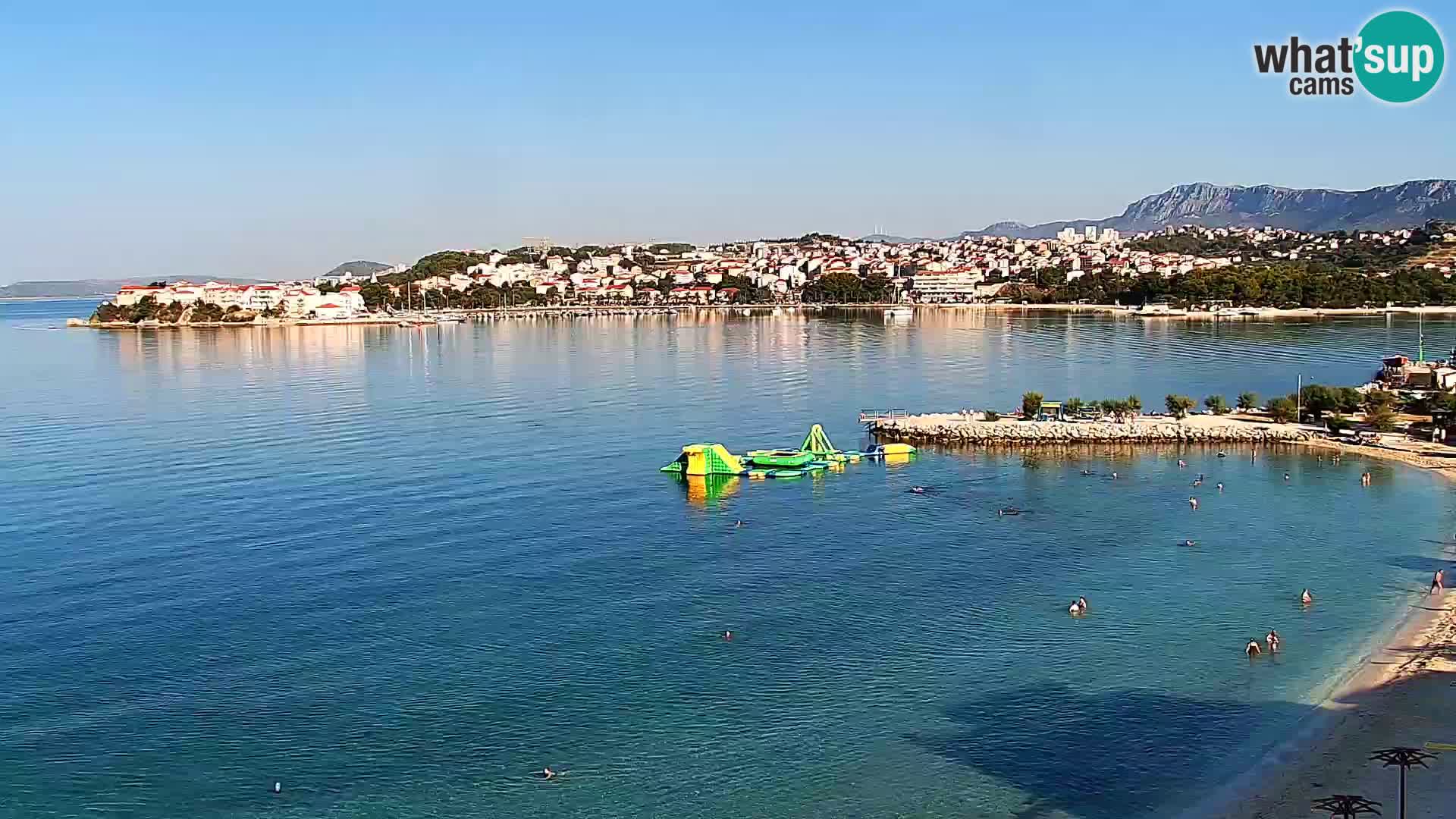 Webcam Playa de Podstrana – Vista en directo desde Hotel Split