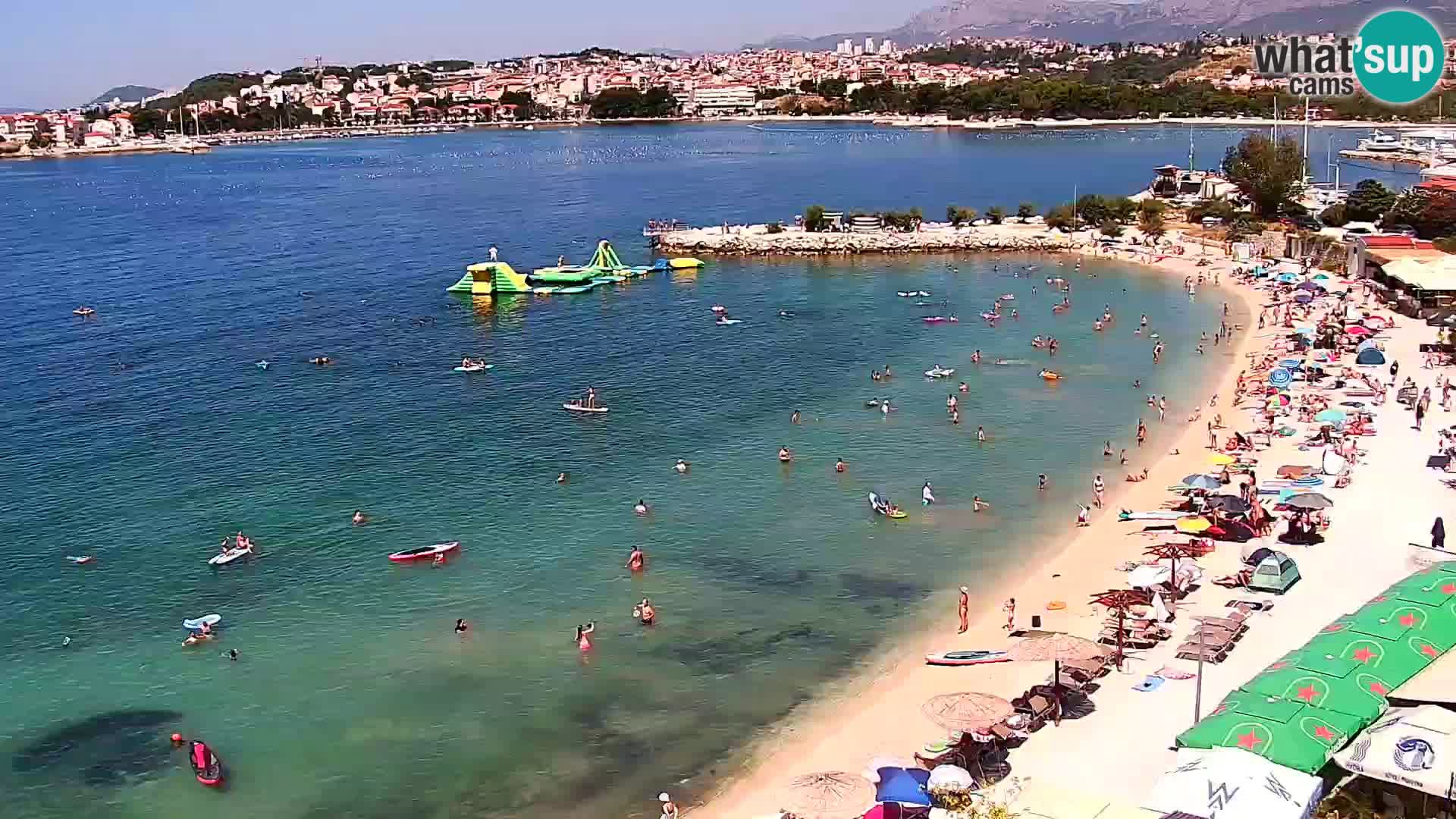 Web kamera Plaža Podstrana – Pogled uživo