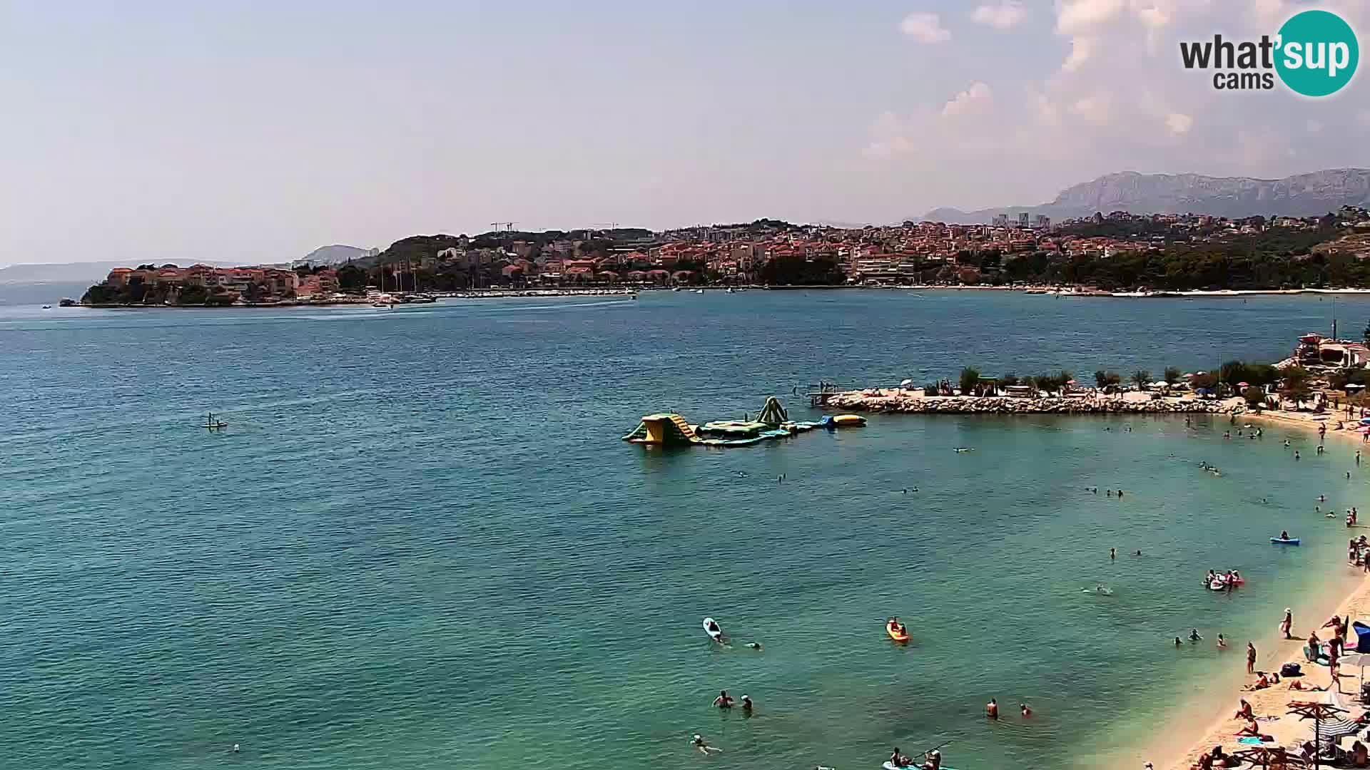 Spletna kamera Plaža Podstrana – Pogled v živo