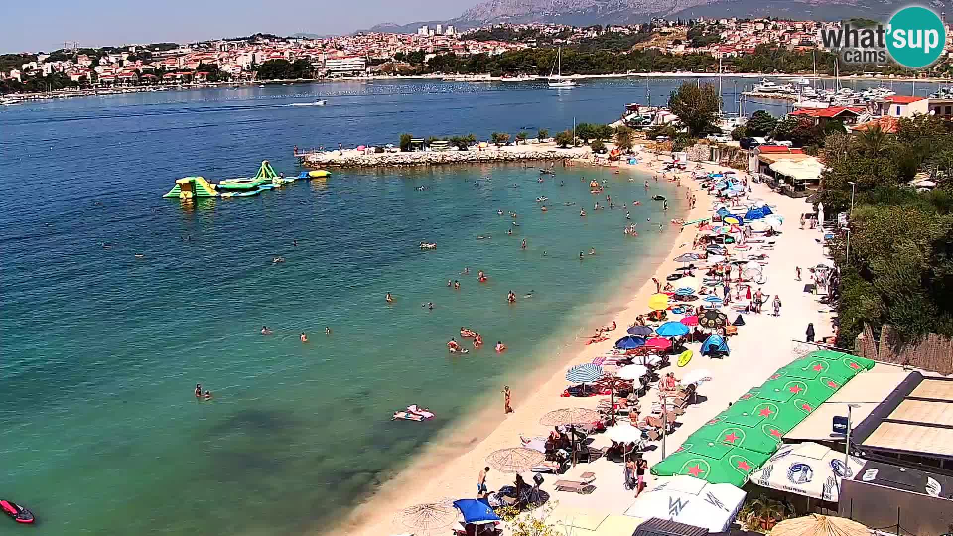 Podstrana Beach Webcam – Live View from Hotel Split