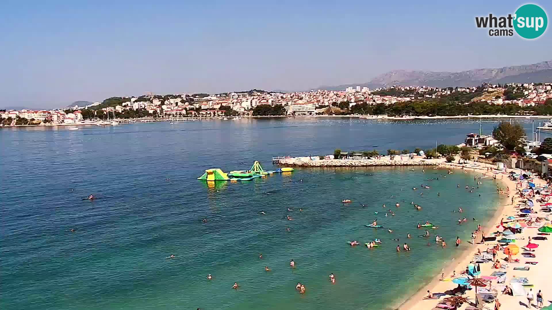 Webcam Playa de Podstrana – Vista en directo desde Hotel Split