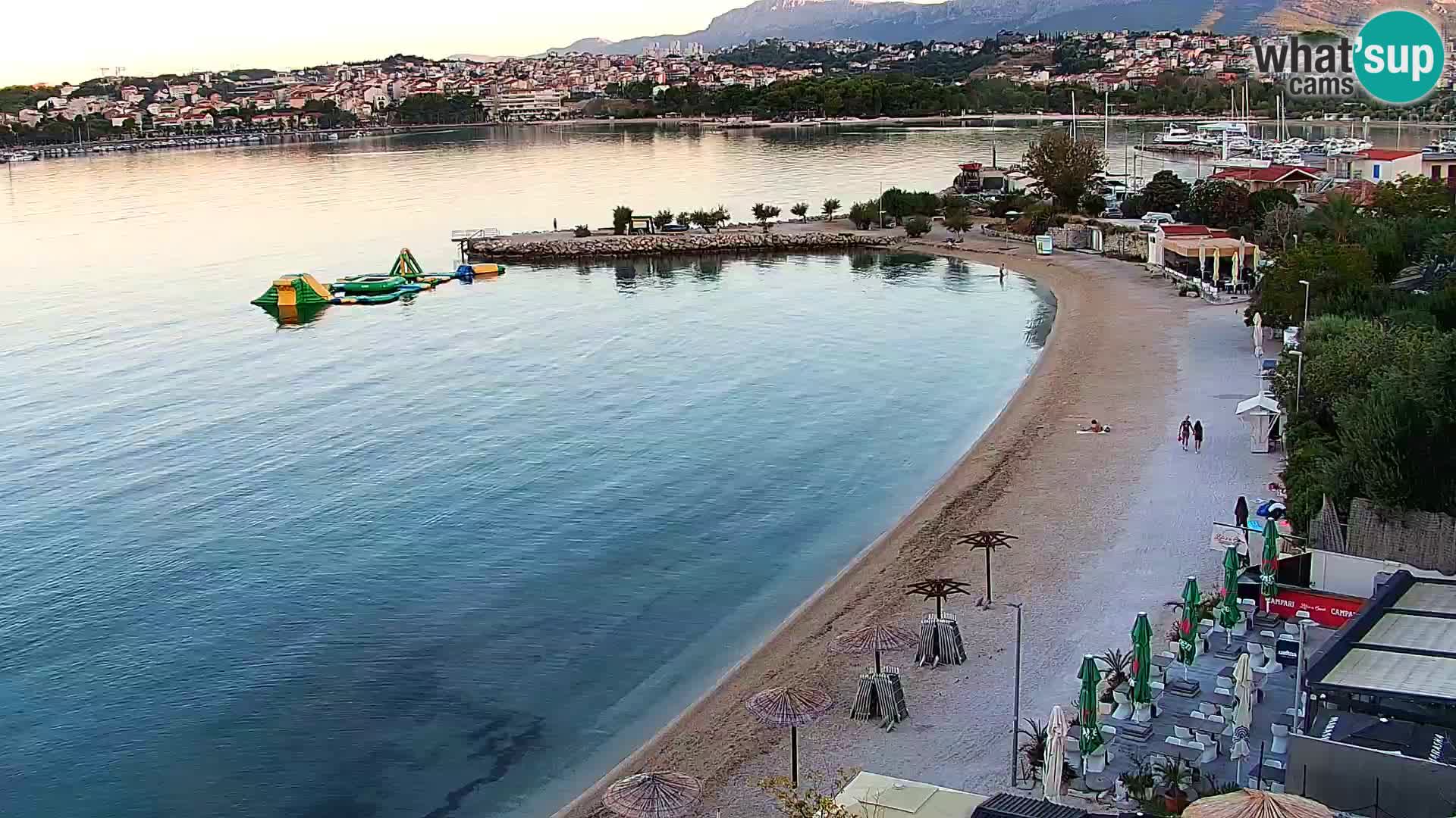Spletna kamera Plaža Podstrana – Pogled v živo