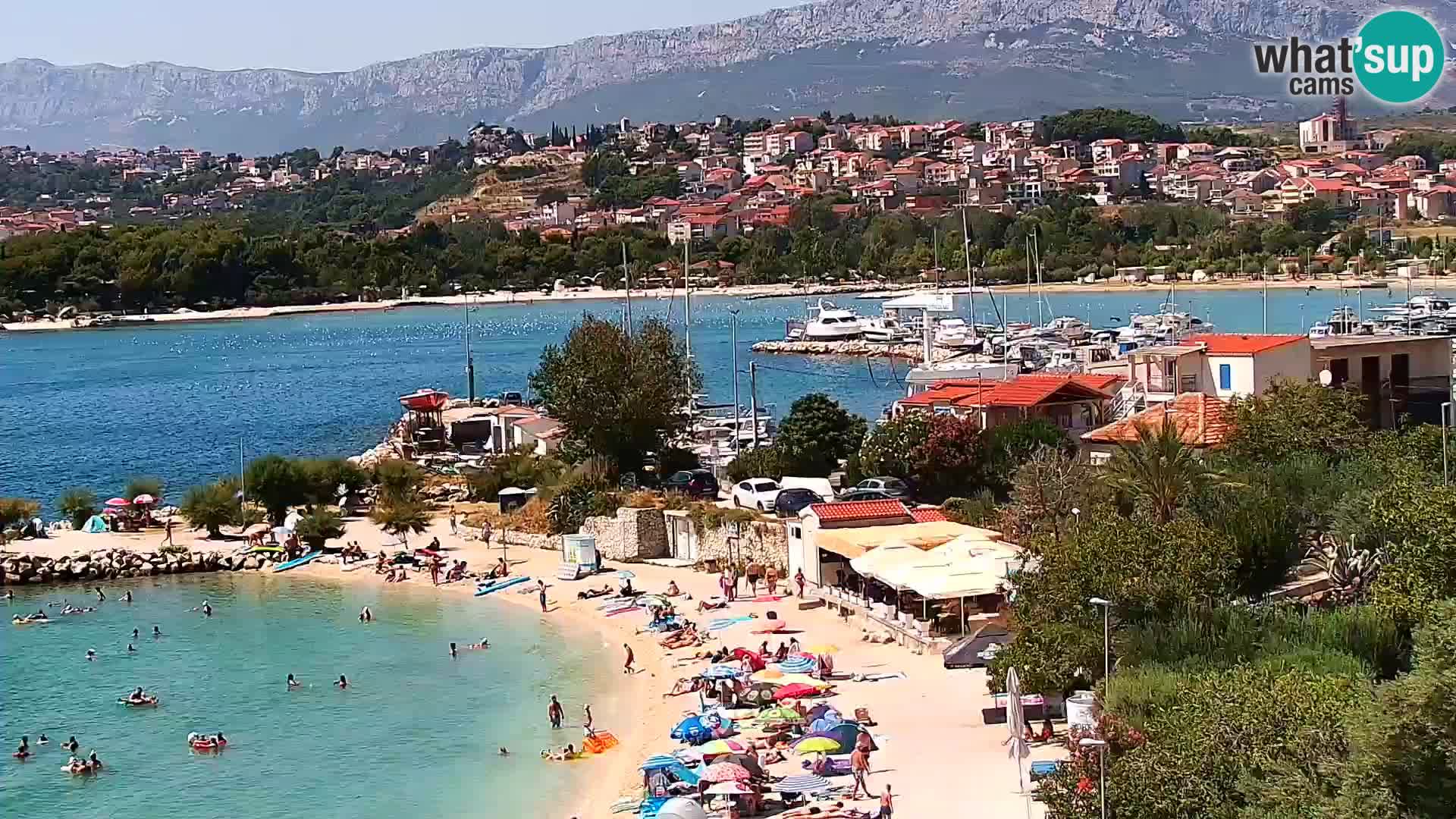 Podstrana Beach Webcam – Live View from Hotel Split