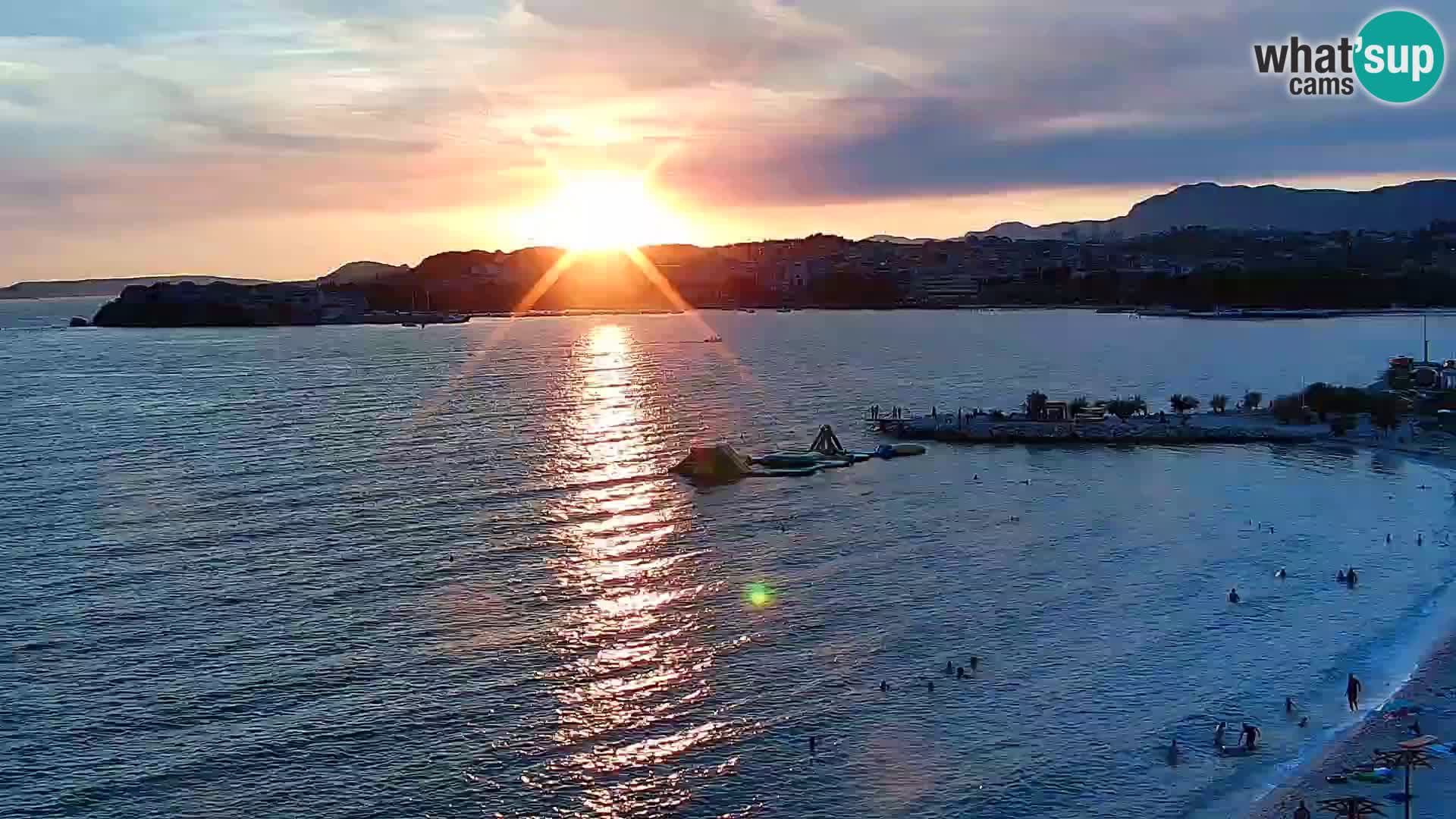 Webcam Playa de Podstrana – Vista en directo desde Hotel Split