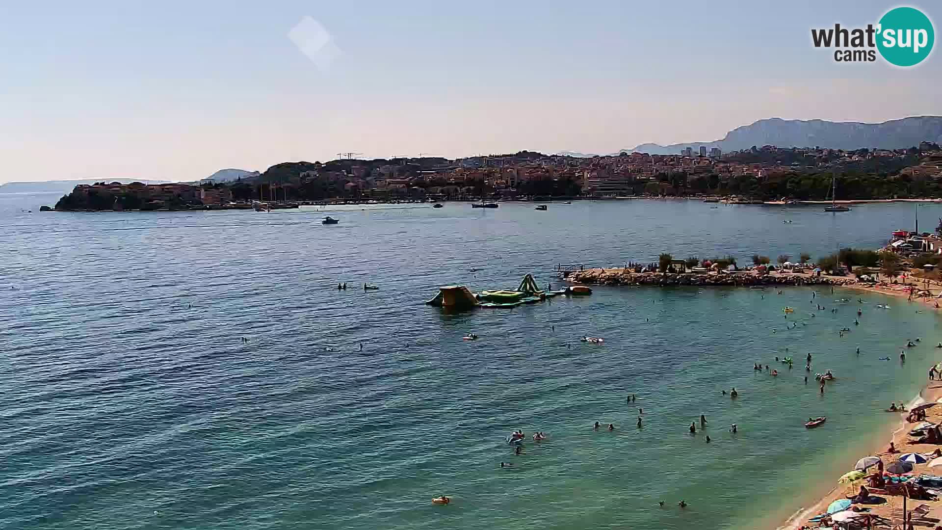 Webcam plage de Podstrana – Vue en direct depuis Hotel Split