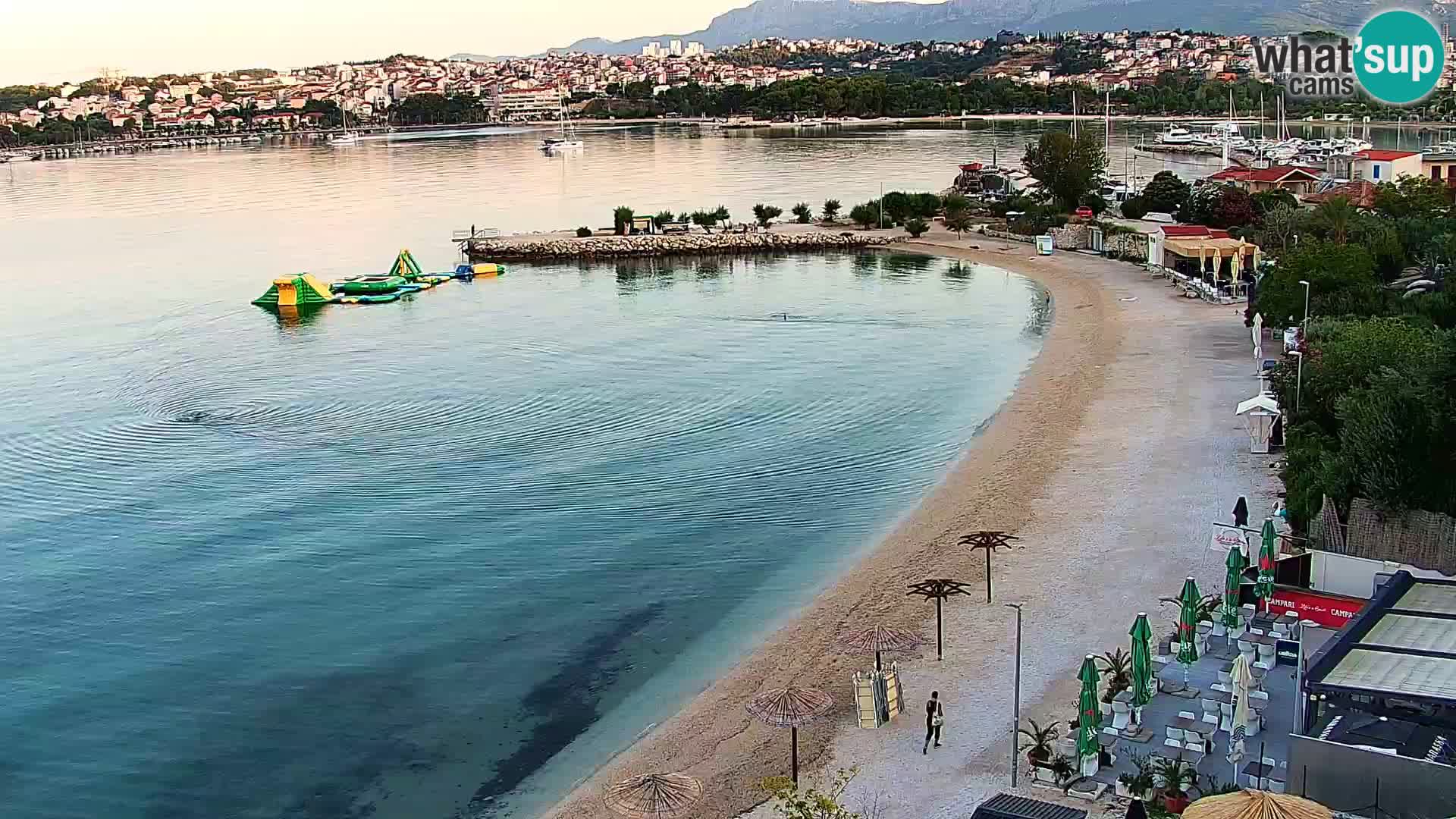 Podstrana Strand Webcam – Liveblick vom Hotel Split