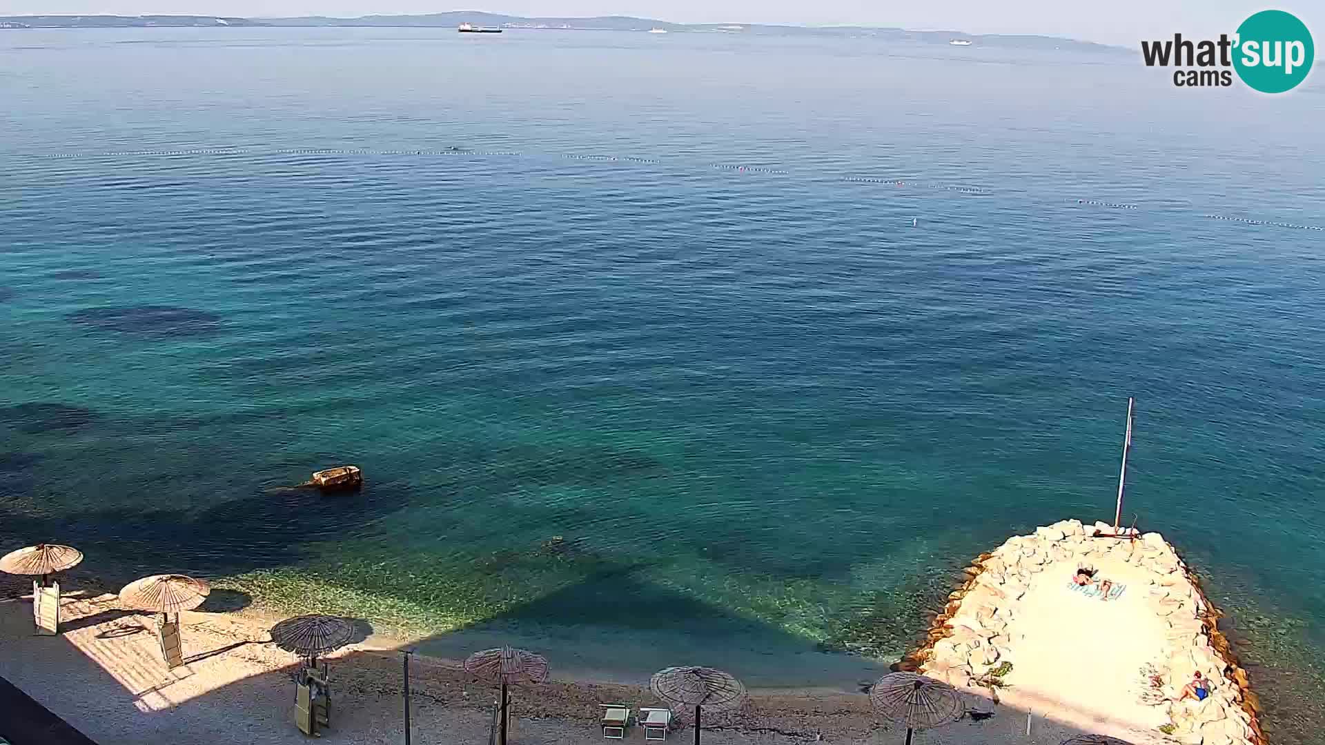 Podstrana Beach Webcam – Live View from Hotel Split