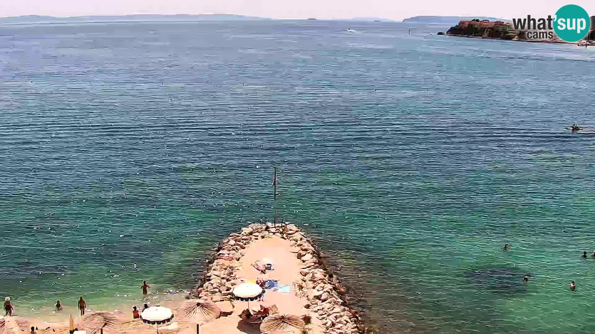 Podstrana Strand Webcam – Liveblick vom Hotel Split