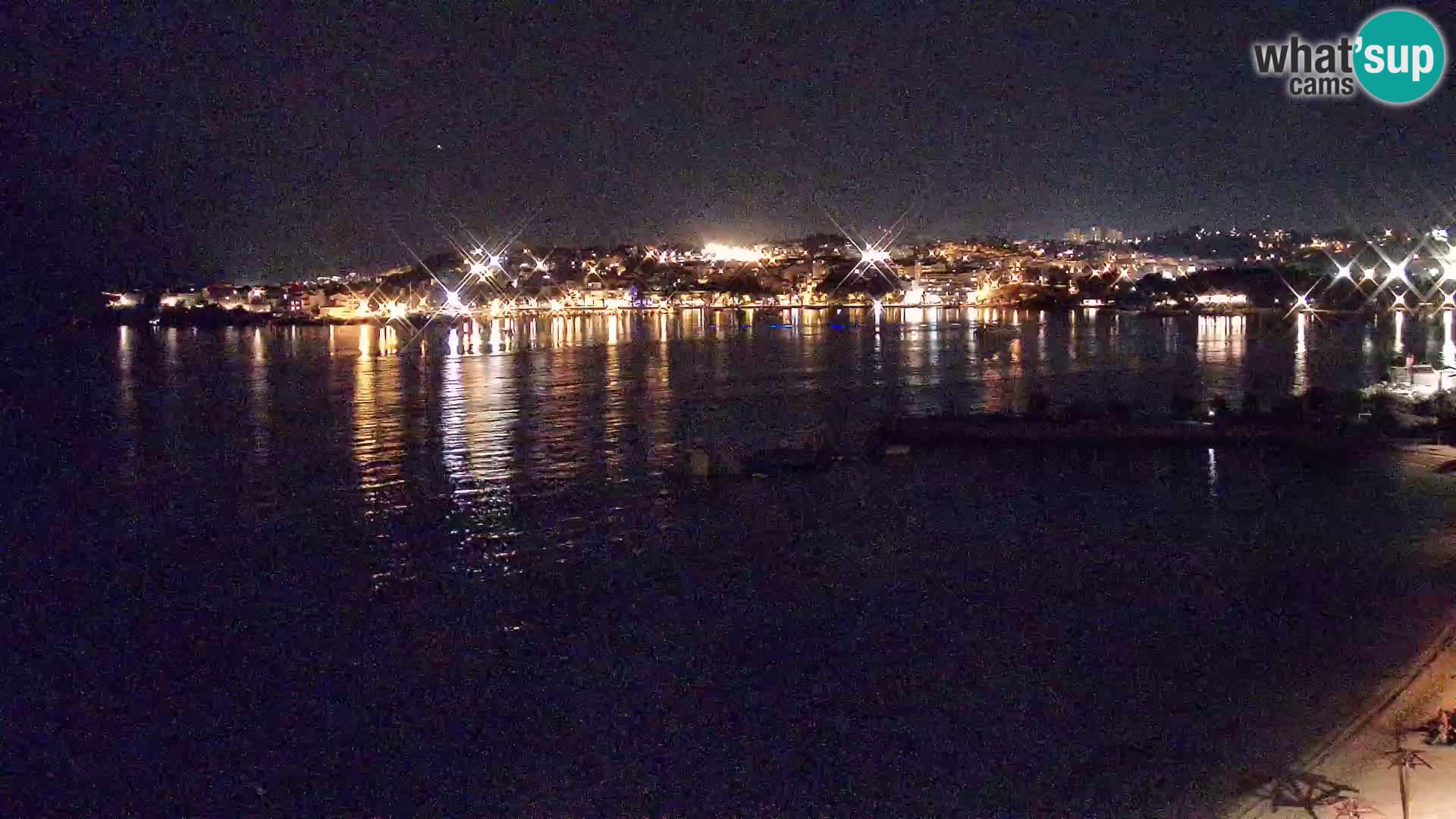 Webcam Playa de Podstrana – Vista en directo desde Hotel Split