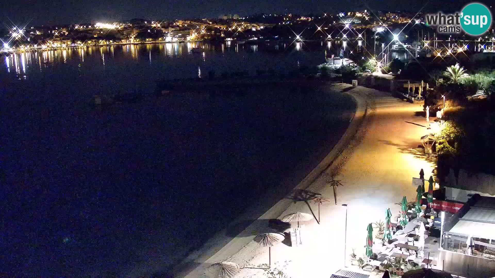 Spletna kamera Plaža Podstrana – Pogled v živo