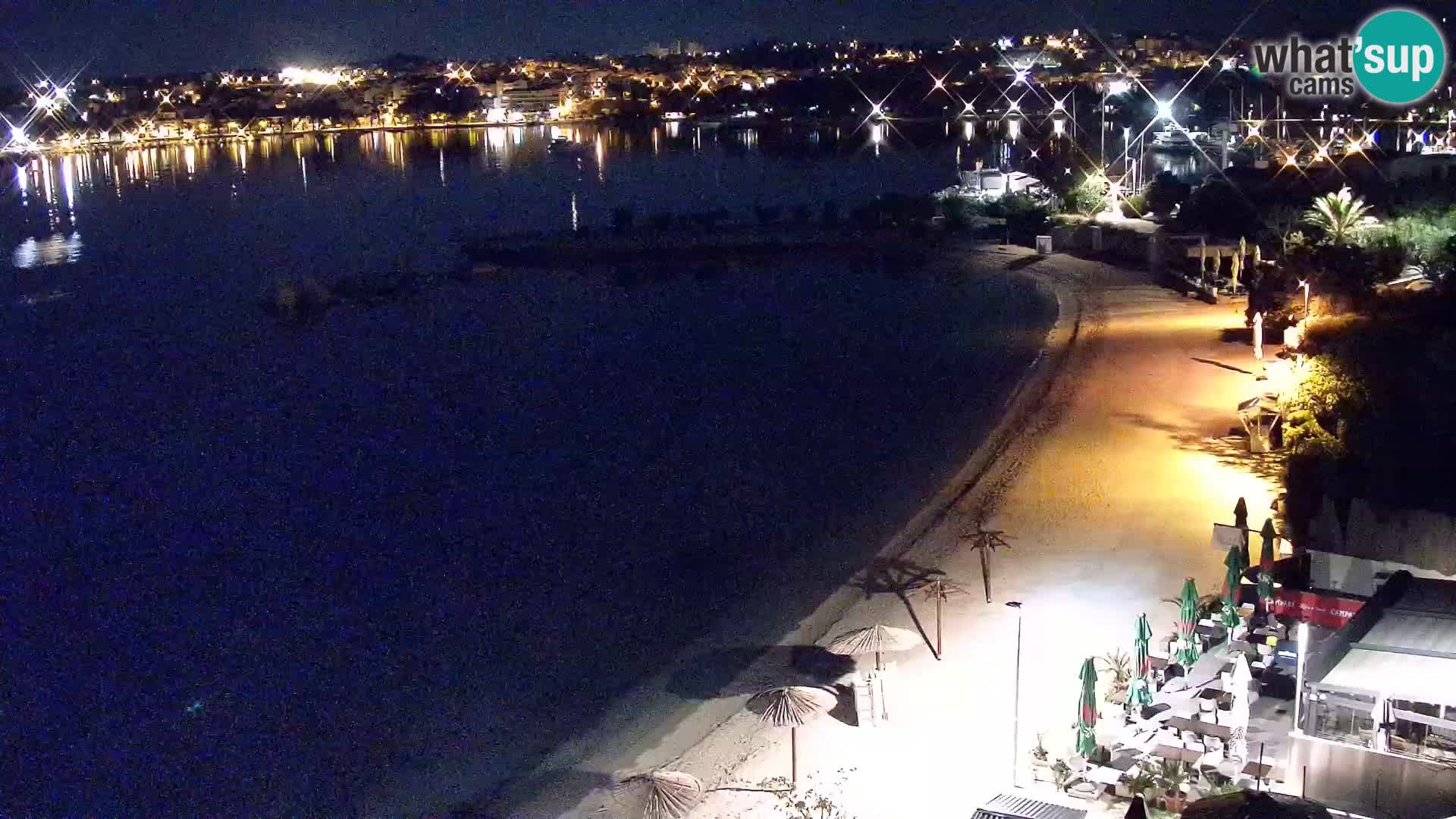 Spletna kamera Plaža Podstrana – Pogled v živo