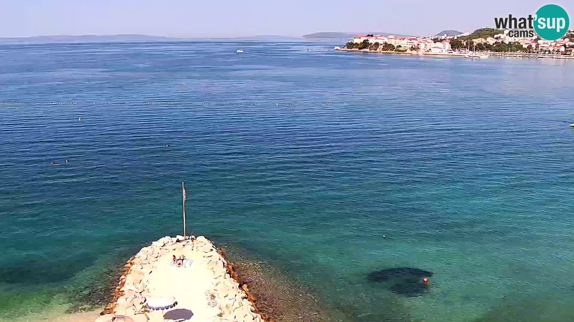 Webcam Playa de Podstrana – Vista en directo desde Hotel Split