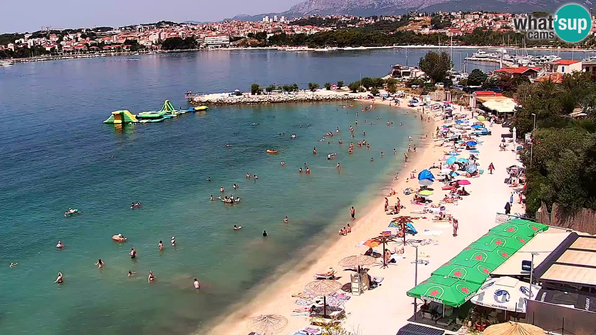 Podstrana Beach Webcam – Live View from Hotel Split