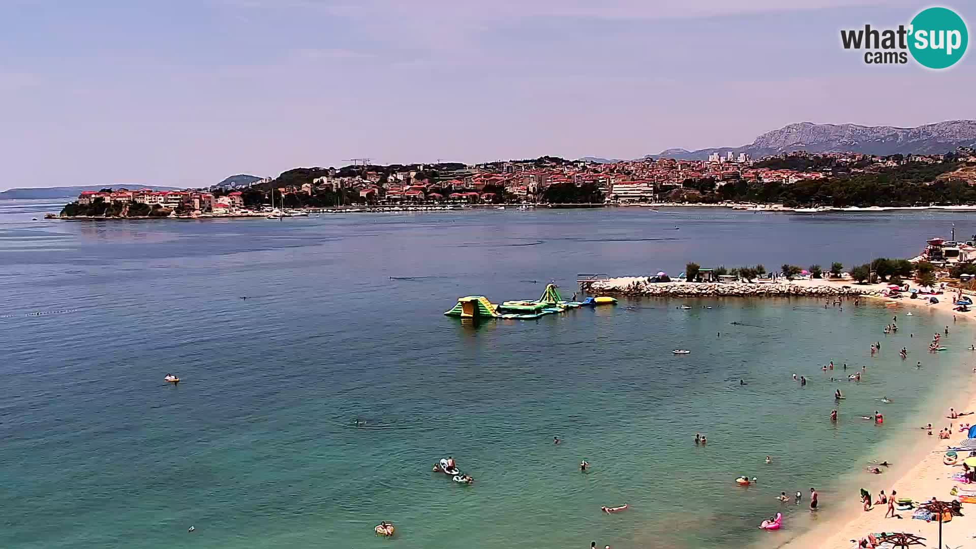 Webcam plage de Podstrana – Vue en direct depuis Hotel Split