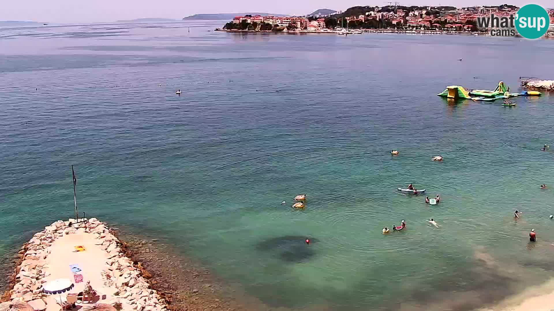 Webcam plage de Podstrana – Vue en direct depuis Hotel Split