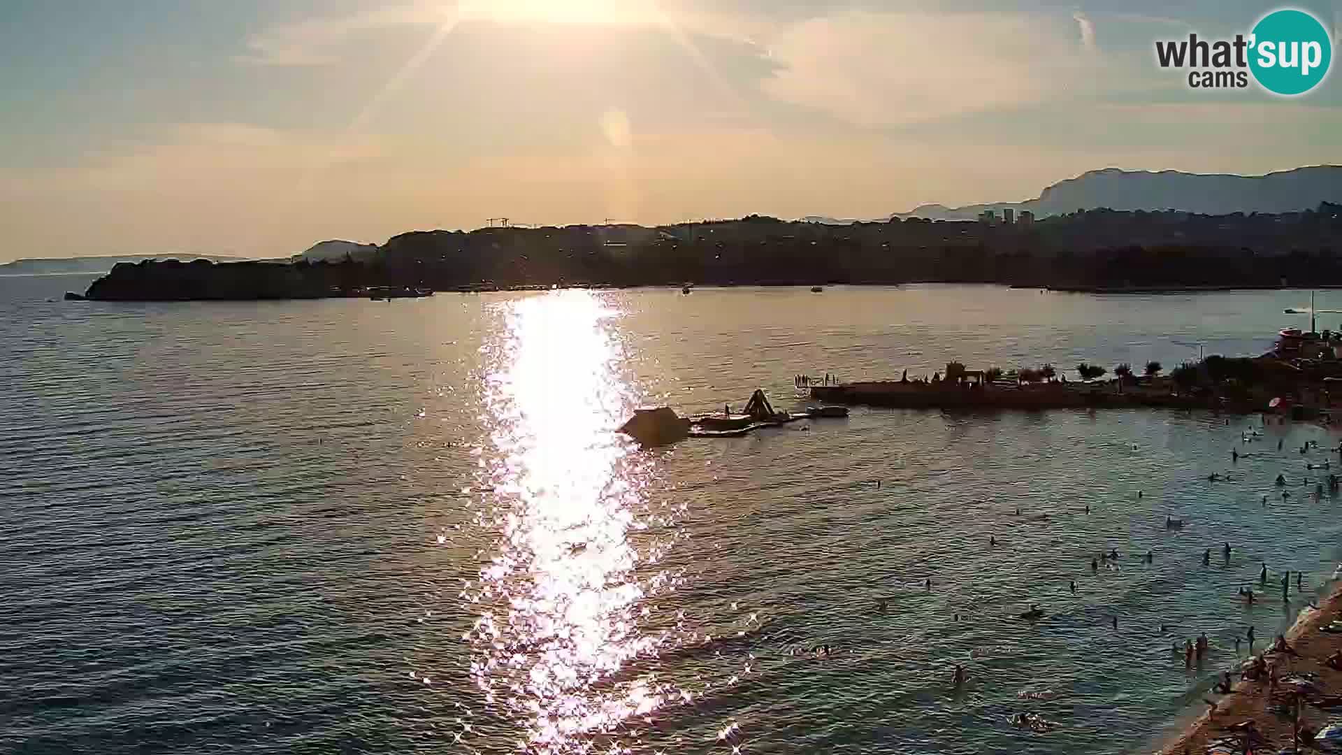 Web kamera Plaža Podstrana – Pogled uživo