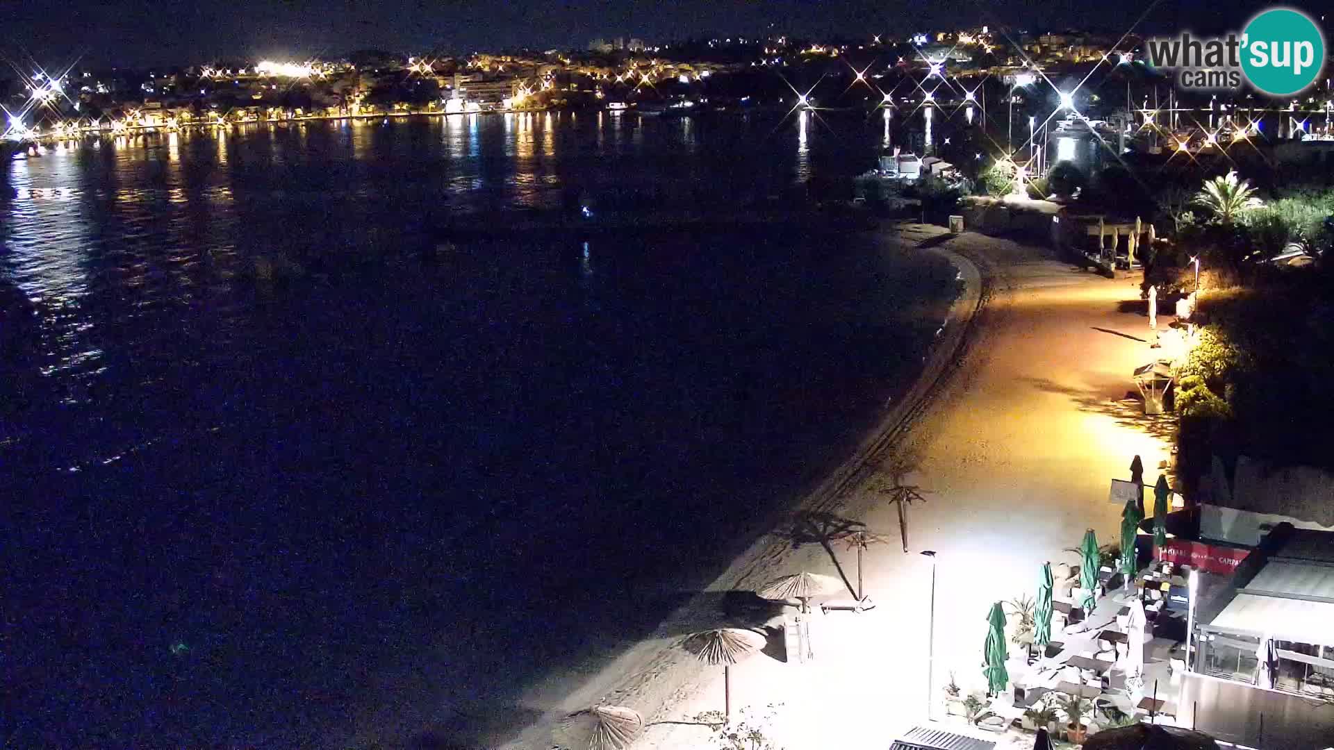 Spletna kamera Plaža Podstrana – Pogled v živo