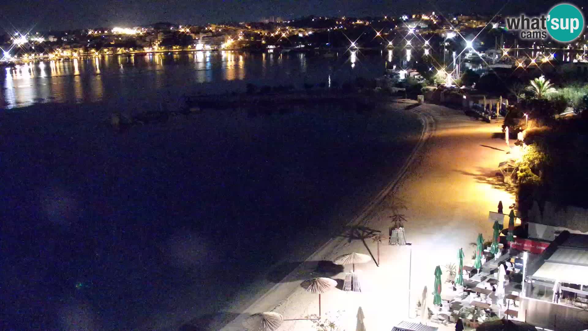 Webcam plage de Podstrana – Vue en direct depuis Hotel Split