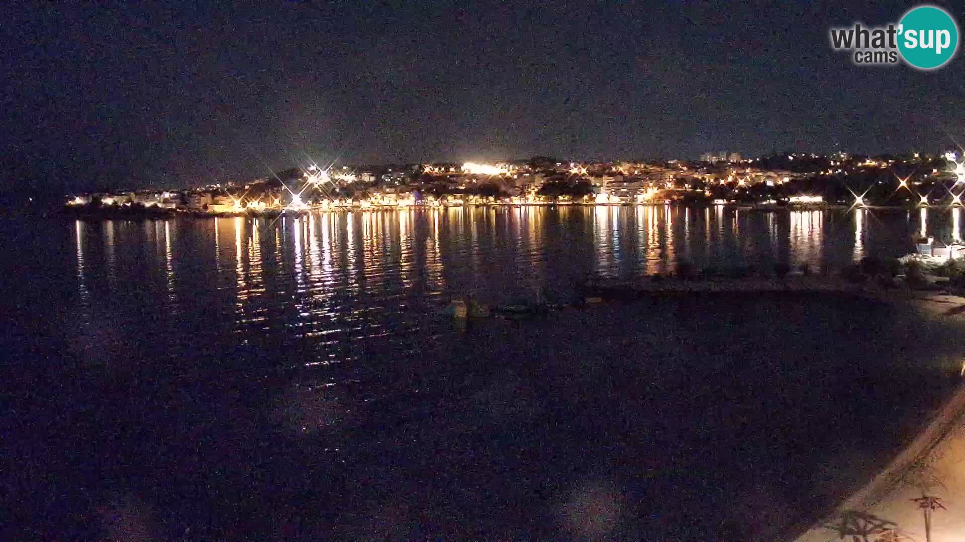 Webcam plage de Podstrana – Vue en direct depuis Hotel Split