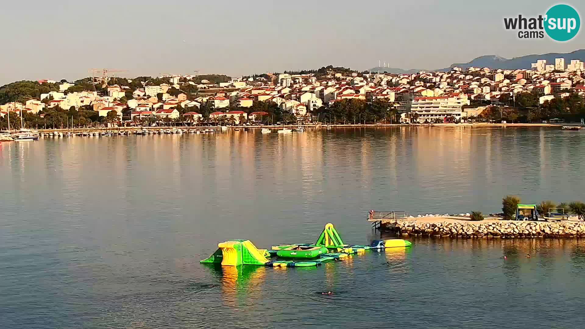 Webcam plage de Podstrana – Vue en direct depuis Hotel Split