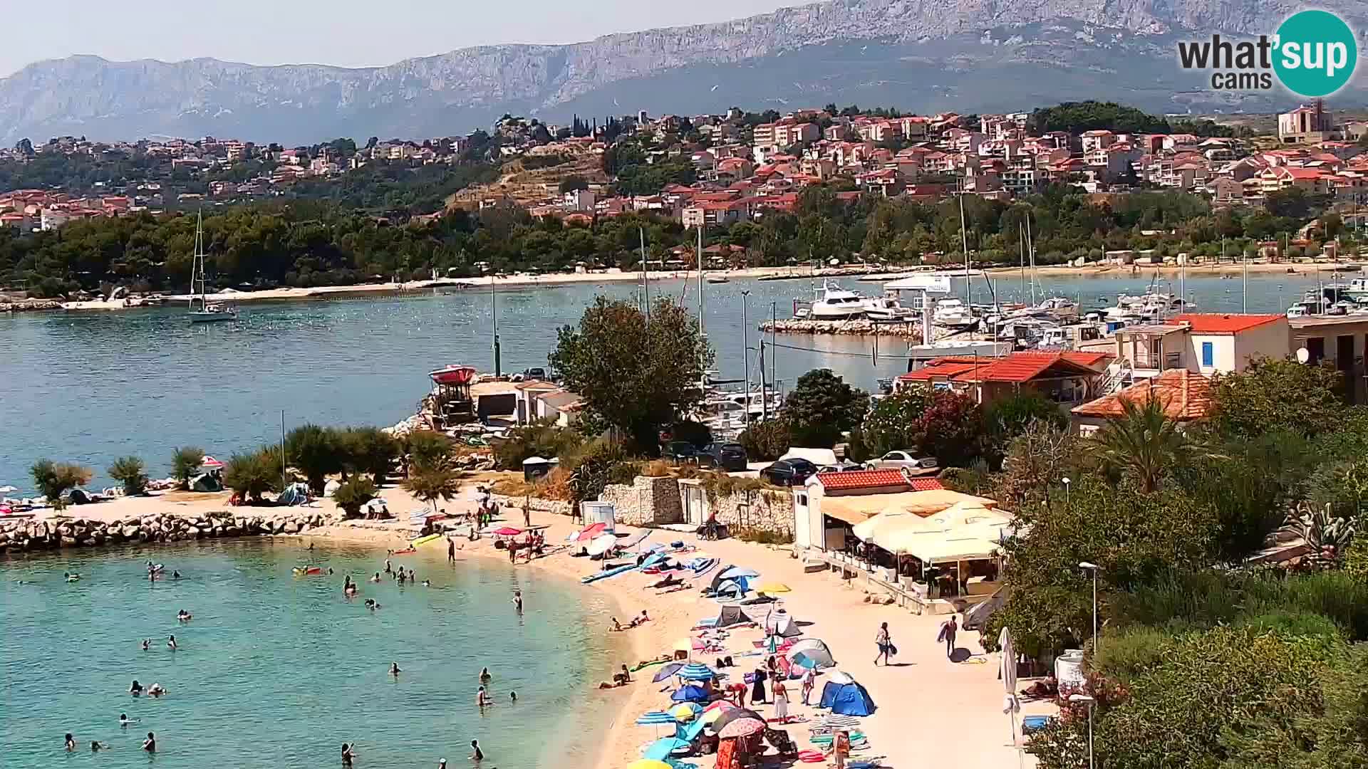 Podstrana Beach Webcam – Live View from Hotel Split