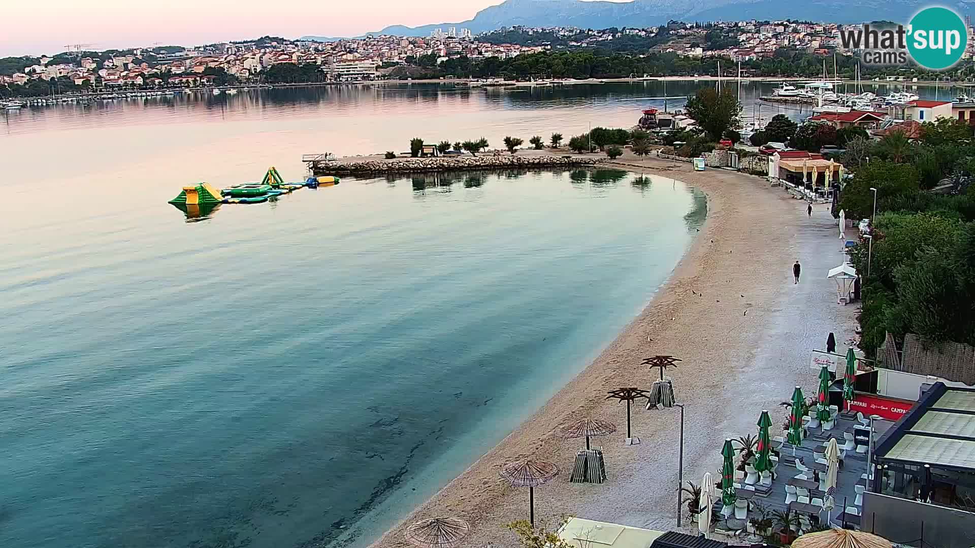 Webcam Playa de Podstrana – Vista en directo desde Hotel Split