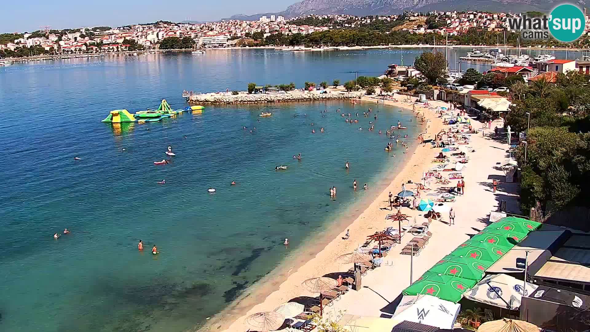 Podstrana Beach Webcam – Live View from Hotel Split