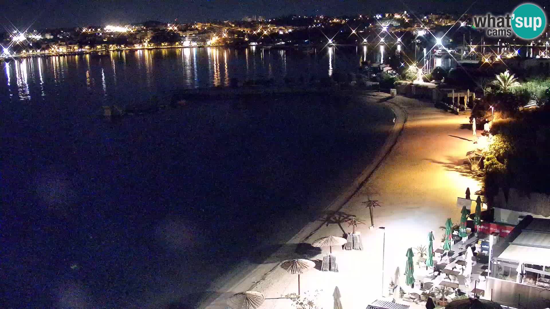 Web kamera Plaža Podstrana – Pogled uživo