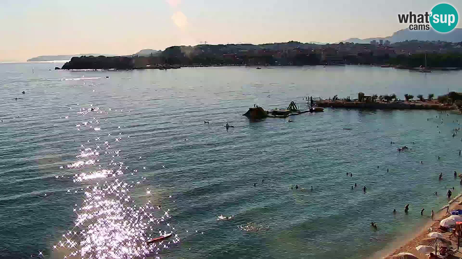 Webcam plage de Podstrana – Vue en direct depuis Hotel Split