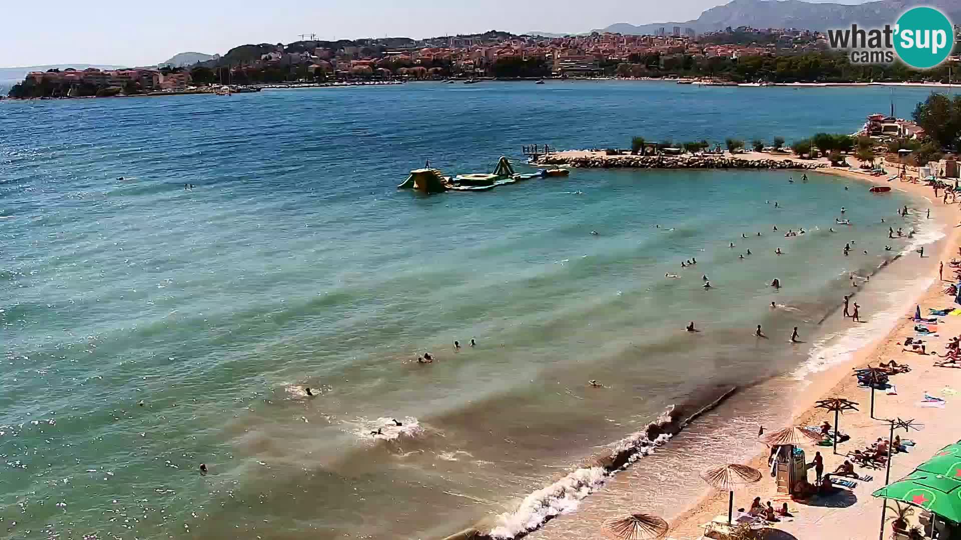 Web kamera Plaža Podstrana – Pogled uživo