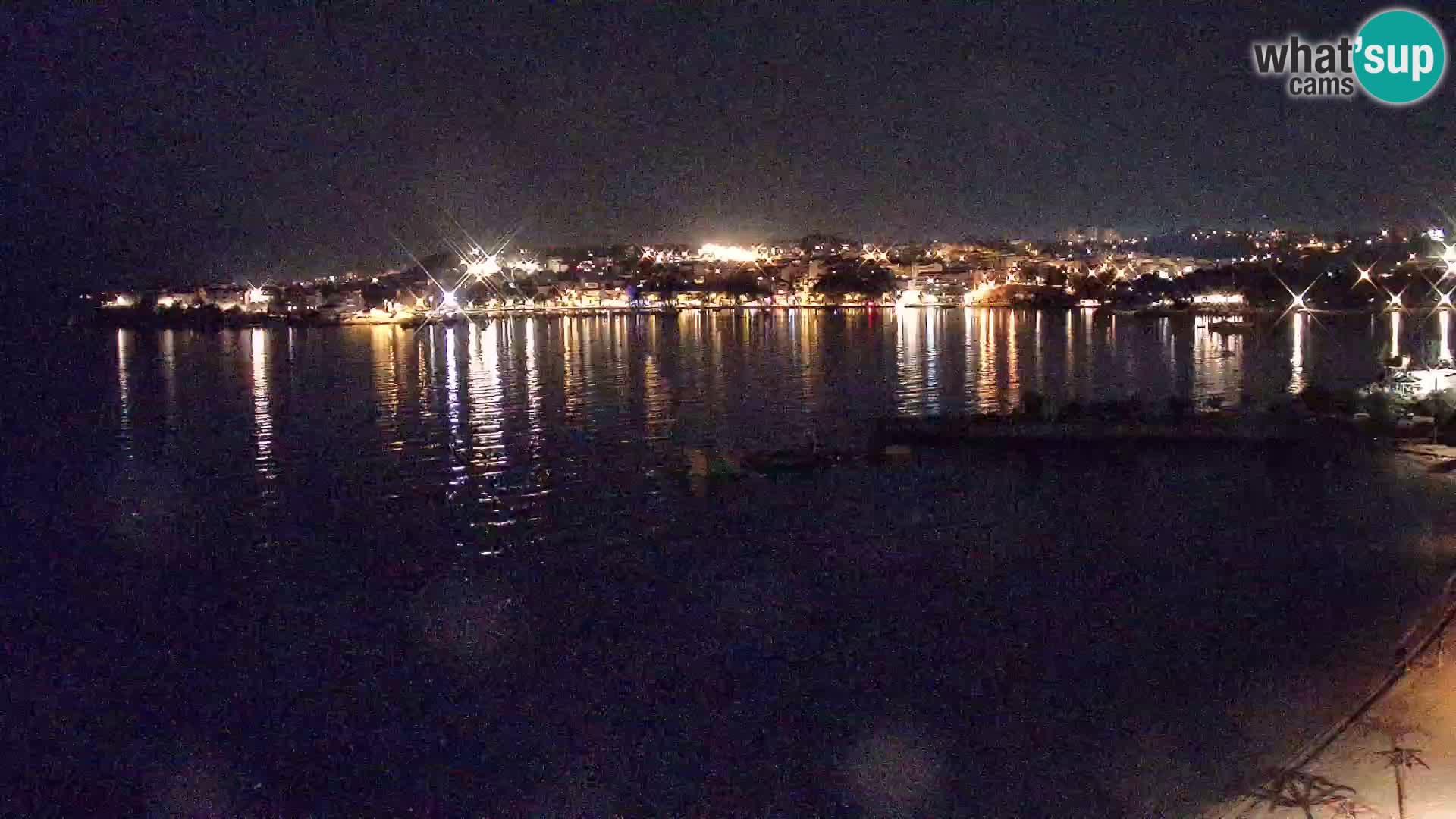 Spletna kamera Plaža Podstrana – Pogled v živo
