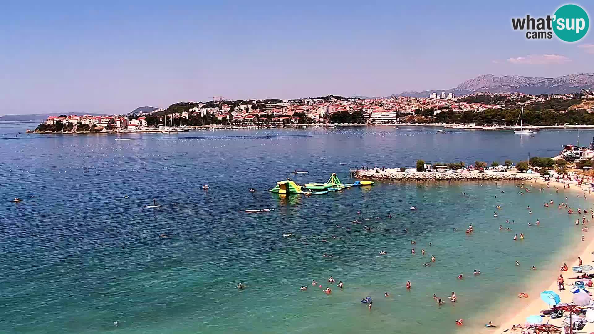 Web kamera Plaža Podstrana – Pogled uživo