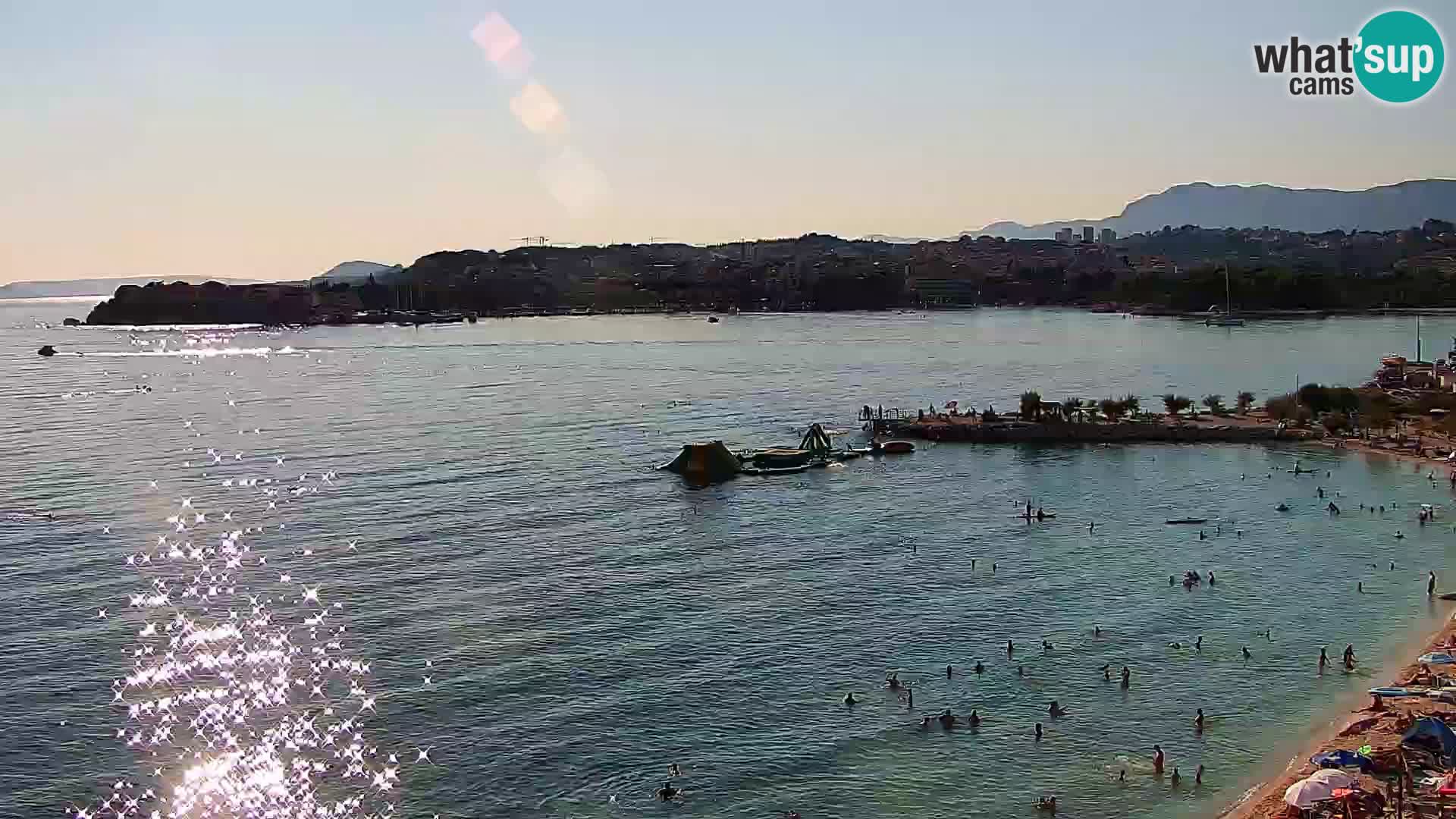 Web kamera Plaža Podstrana – Pogled uživo