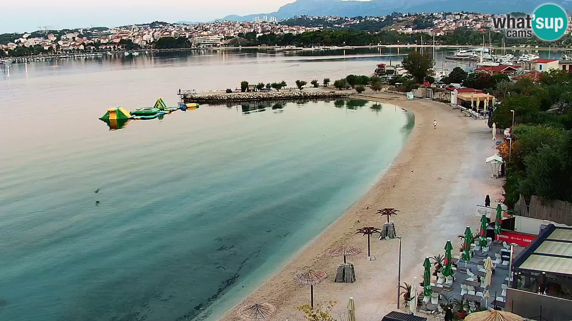 Webcam Playa de Podstrana – Vista en directo desde Hotel Split