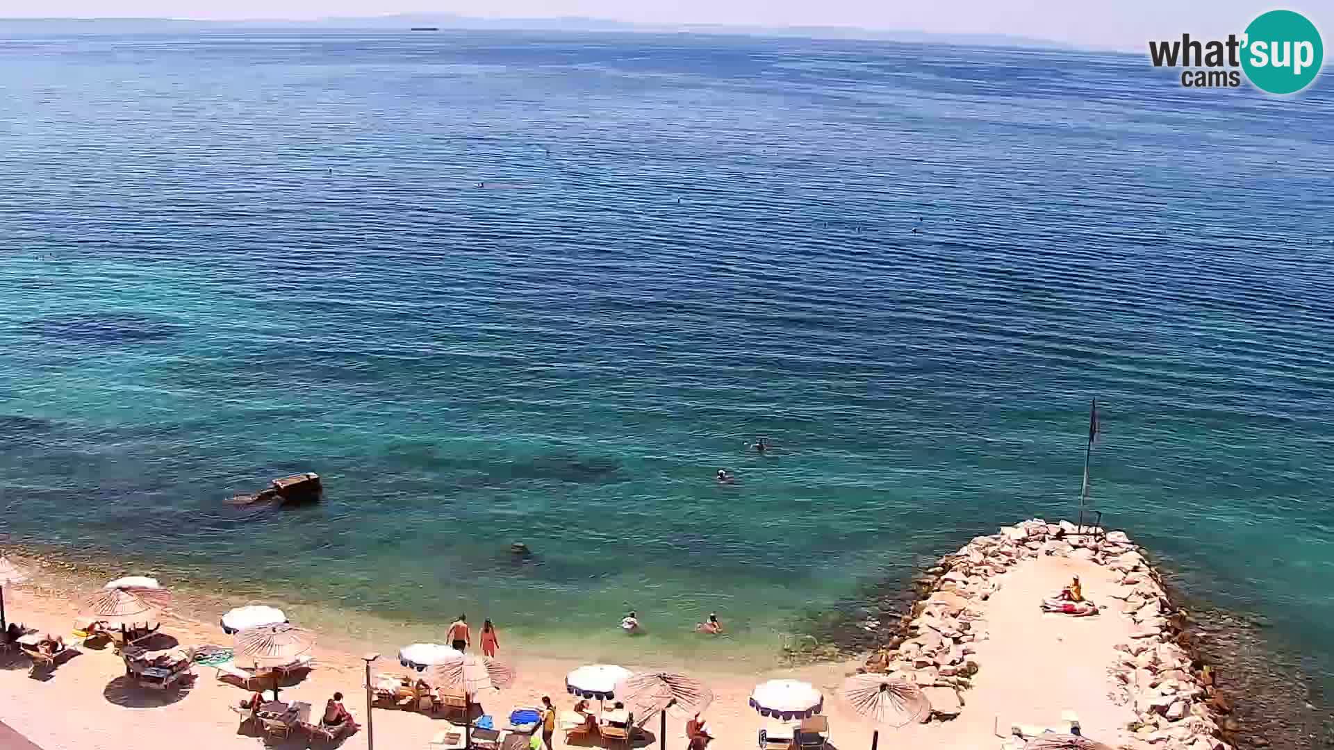 Podstrana Beach Webcam – Live View from Hotel Split