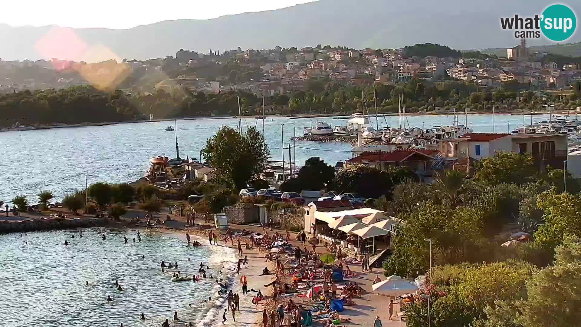 Podstrana Strand Webcam – Liveblick vom Hotel Split