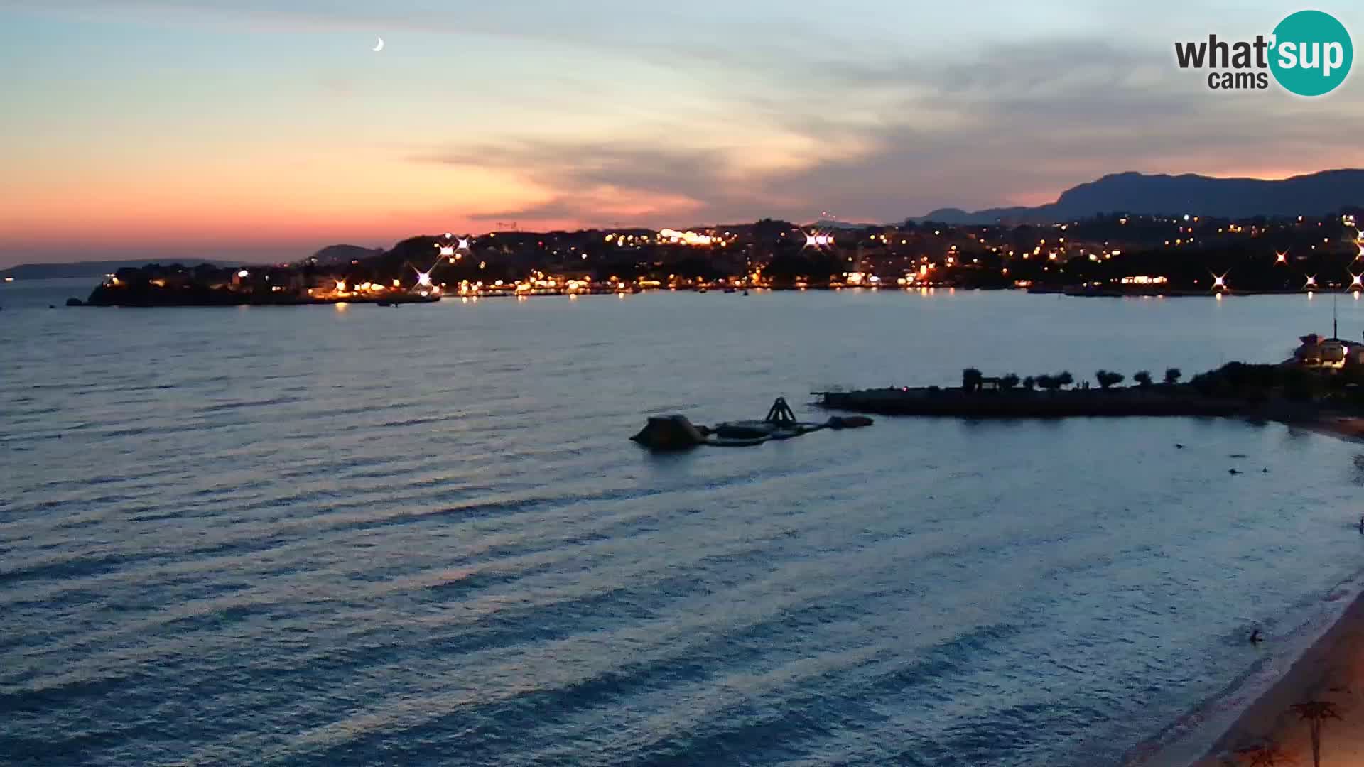 Webcam Spiaggia di Podstrana – Diretta dall’Hotel Split