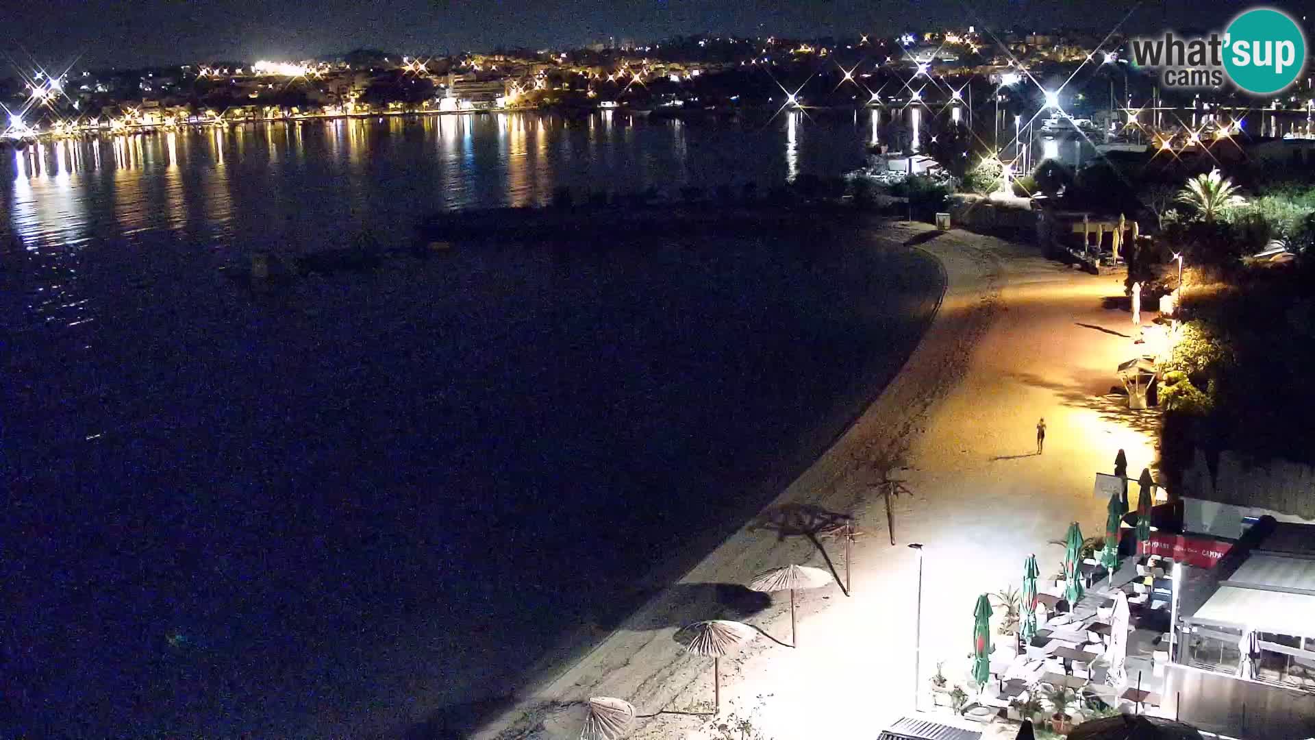 Spletna kamera Plaža Podstrana – Pogled v živo