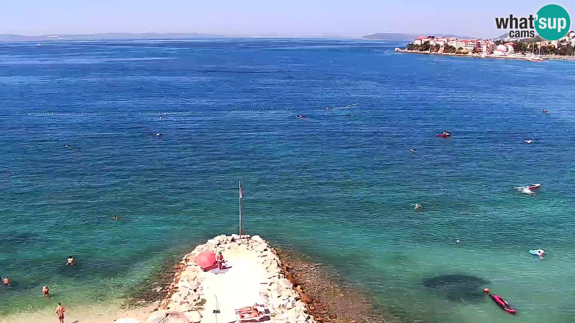 Webcam Playa de Podstrana – Vista en directo desde Hotel Split