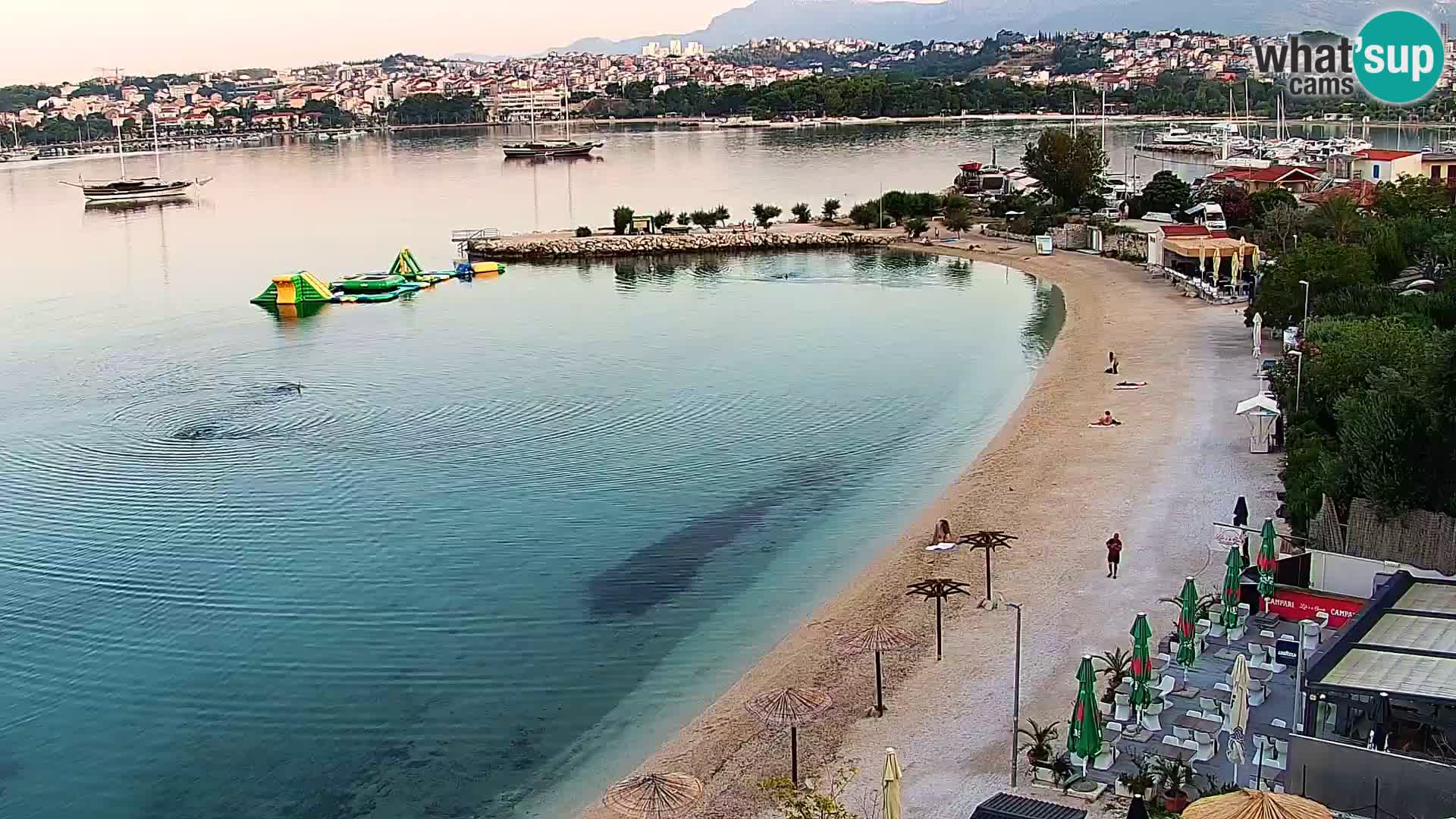 Podstrana Beach Webcam – Live View from Hotel Split