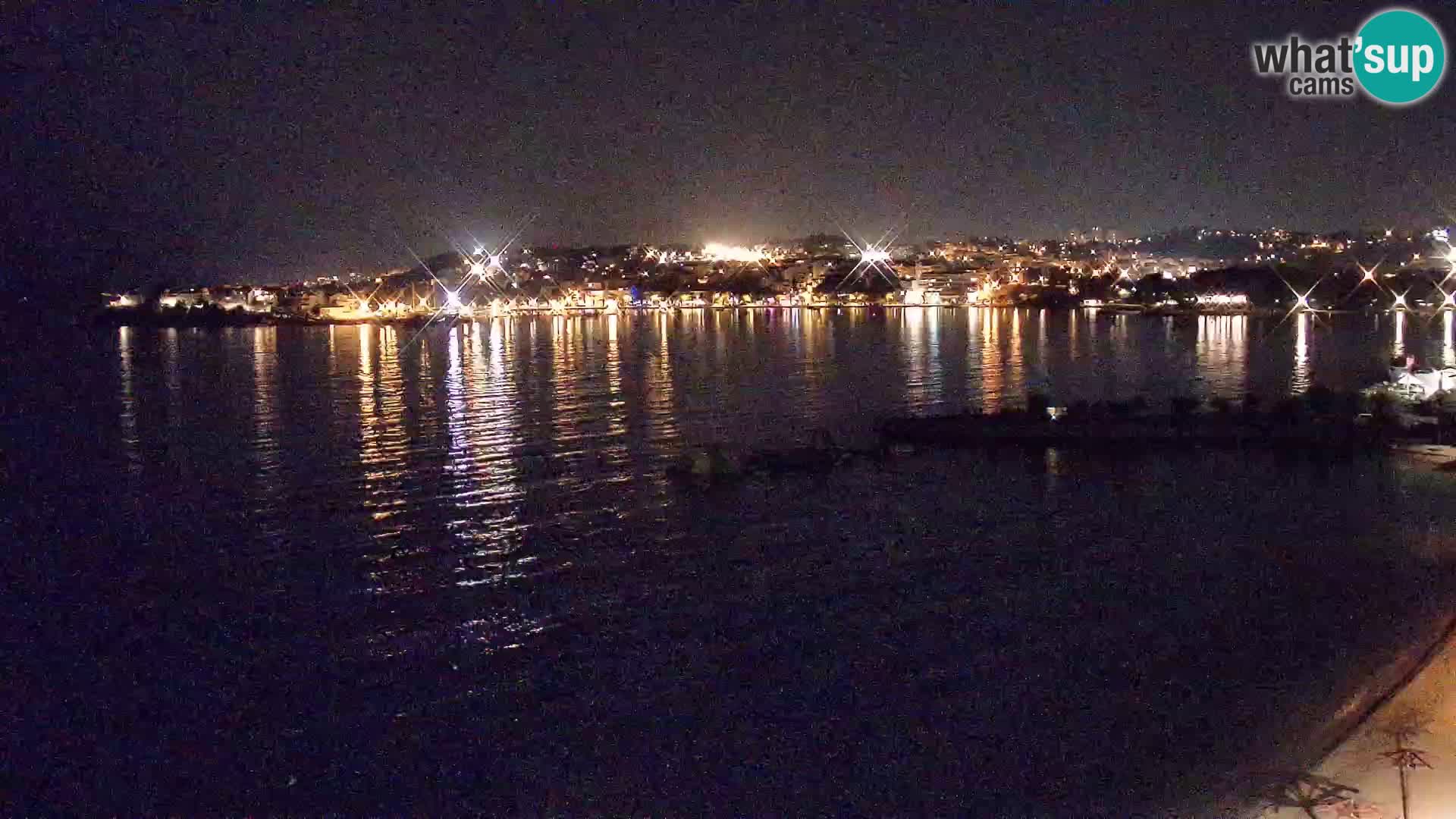Webcam plage de Podstrana – Vue en direct depuis Hotel Split