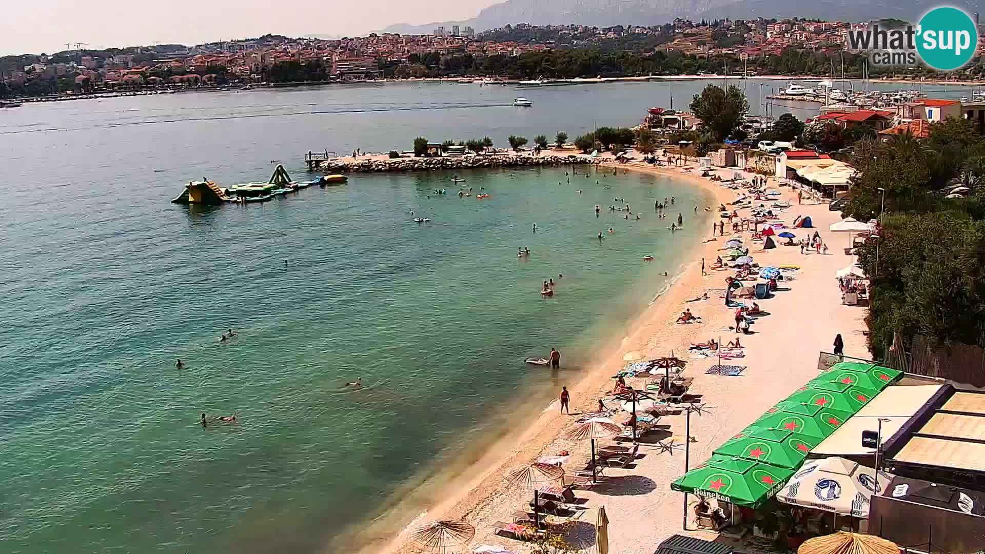 Podstrana Beach Webcam – Live View from Hotel Split