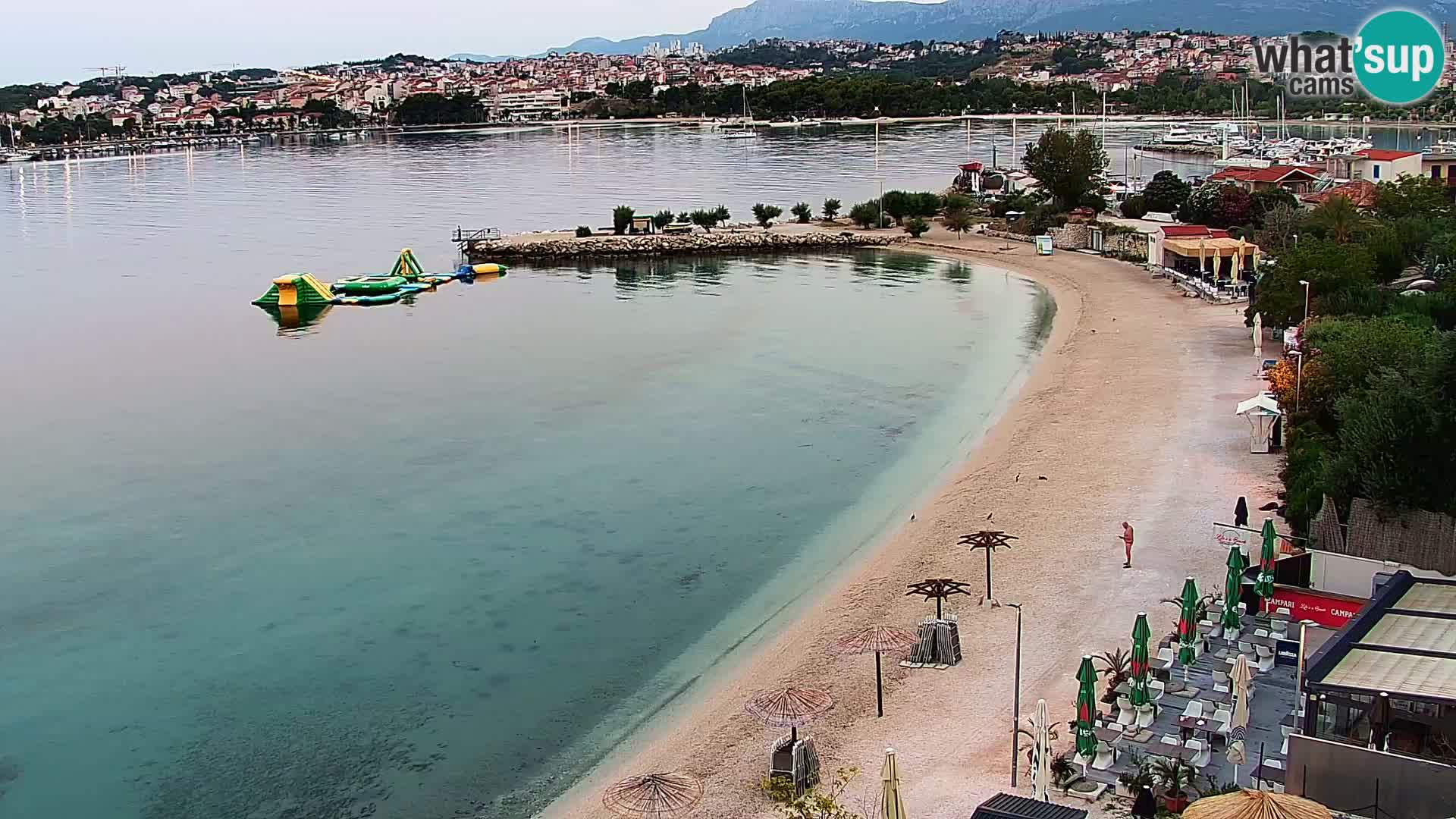 Webcam Playa de Podstrana – Vista en directo desde Hotel Split